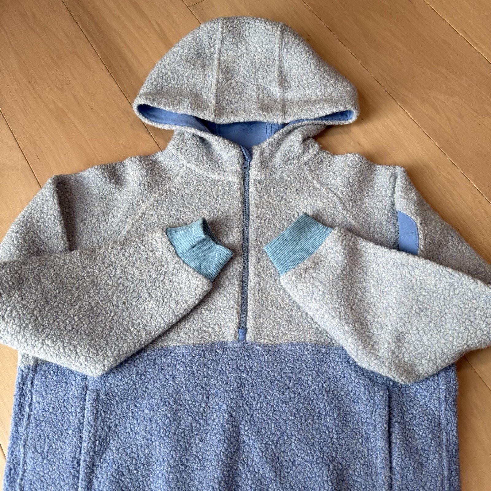 Outdoor Voices Outdoor Voices Megafleece 1/2 Zip Pullover Women's S Blue Size S / US 4 / IT 40 - 4 Thumbnail