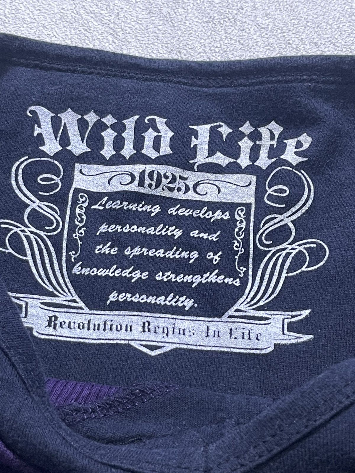 Japanese Brand Y2K WILD LIFE long sleeve tshirt Size US M / EU 48-50 / 2 - 3 Thumbnail
