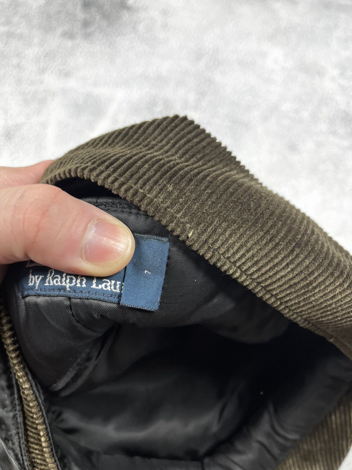 Ralph Lauren Polo Ralph Lauren Corduroy Vintage Snapback Hat Cap Size ONE SIZE - 7 Thumbnail