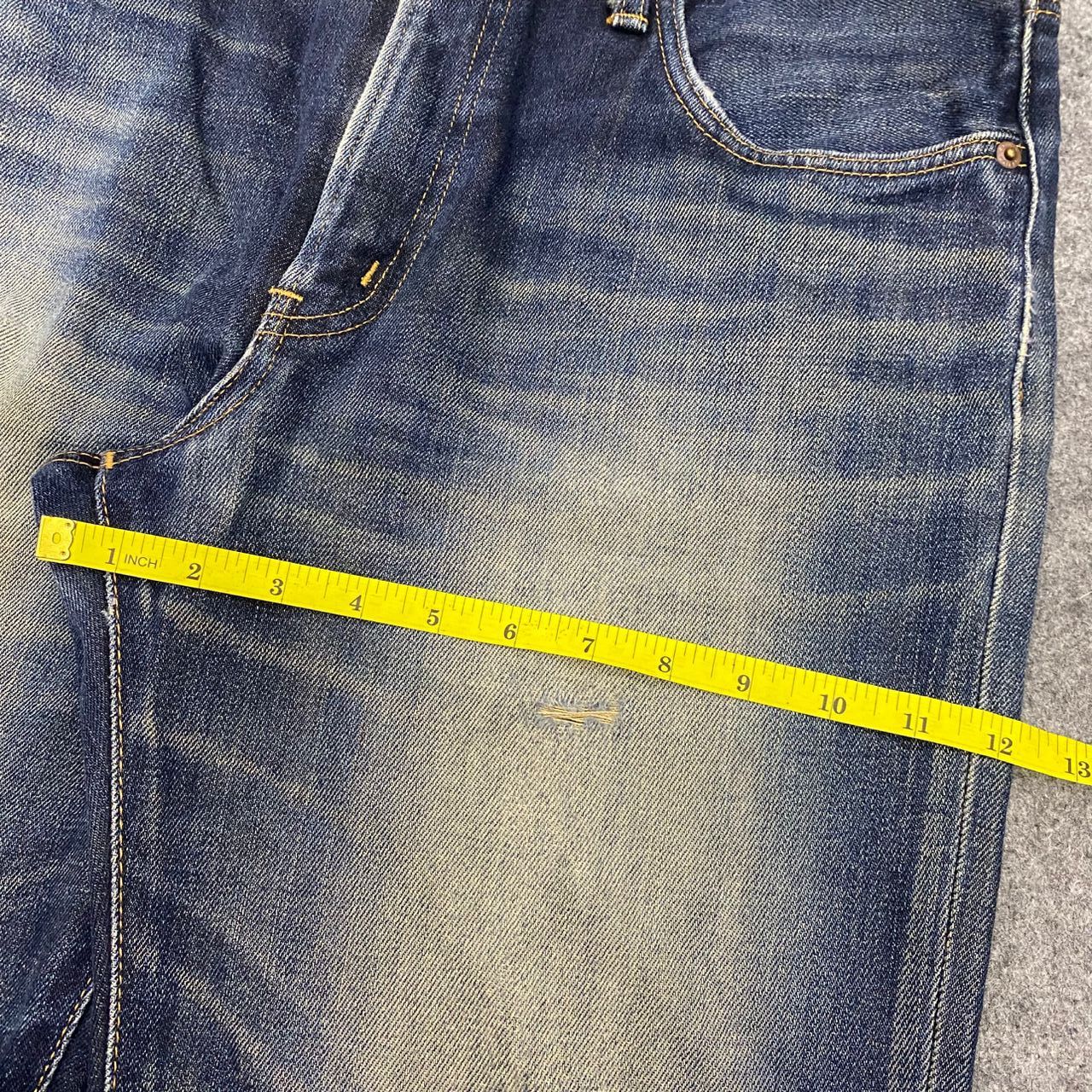 If Six Was Nine 💥Best Offer💥Vintage Edwin 503 Distressed Denim Size US 35 - 6 Thumbnail