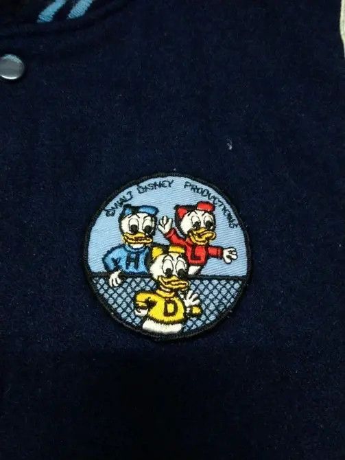 Vintage Donald Duck Vintage Varsity Jacket Size US M / EU 48-50 / 2 - 14 Thumbnail