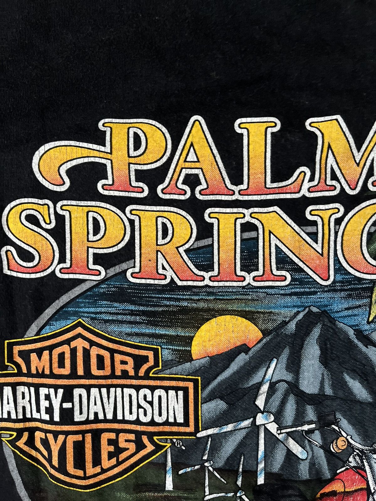 Harley Davidson × Vintage Harley Davidson Palm Springs Vintage Tee Size US XL / EU 56 / 4 - 15 Thumbnail