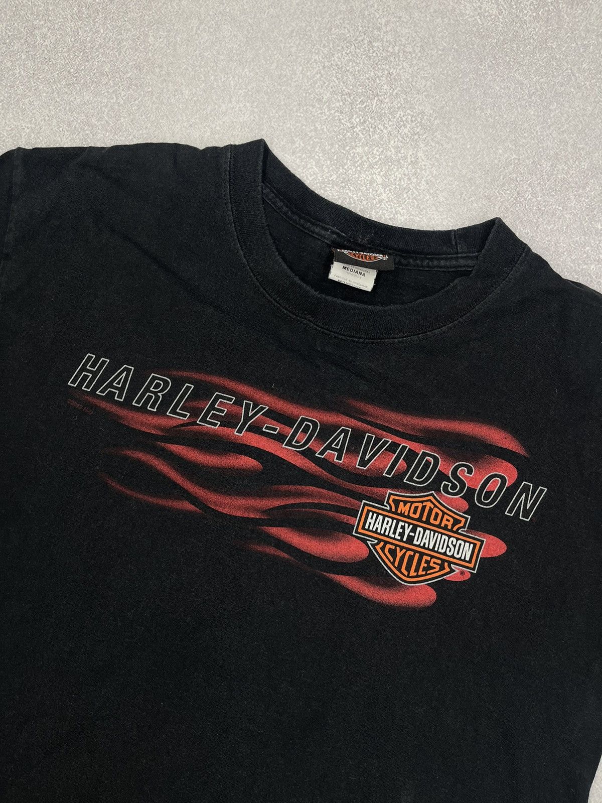 Harley Davidson Vintage Harley Davidson Mauritius 2012 Motorcycles T Shirt Size US M / EU 48-50 / 2 - 9 Thumbnail