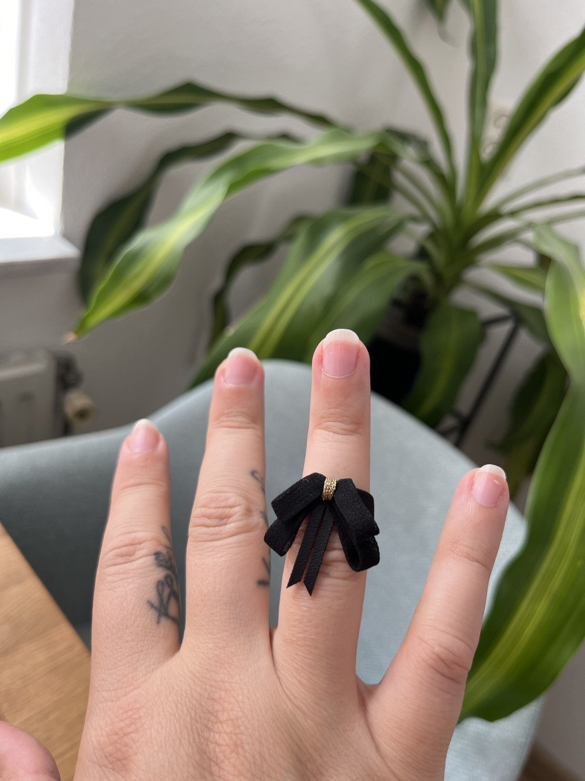 Designer × Japanese Brand × Yves Saint Laurent Yves Saint Laurent bow ring Size ONE SIZE - 5 Thumbnail