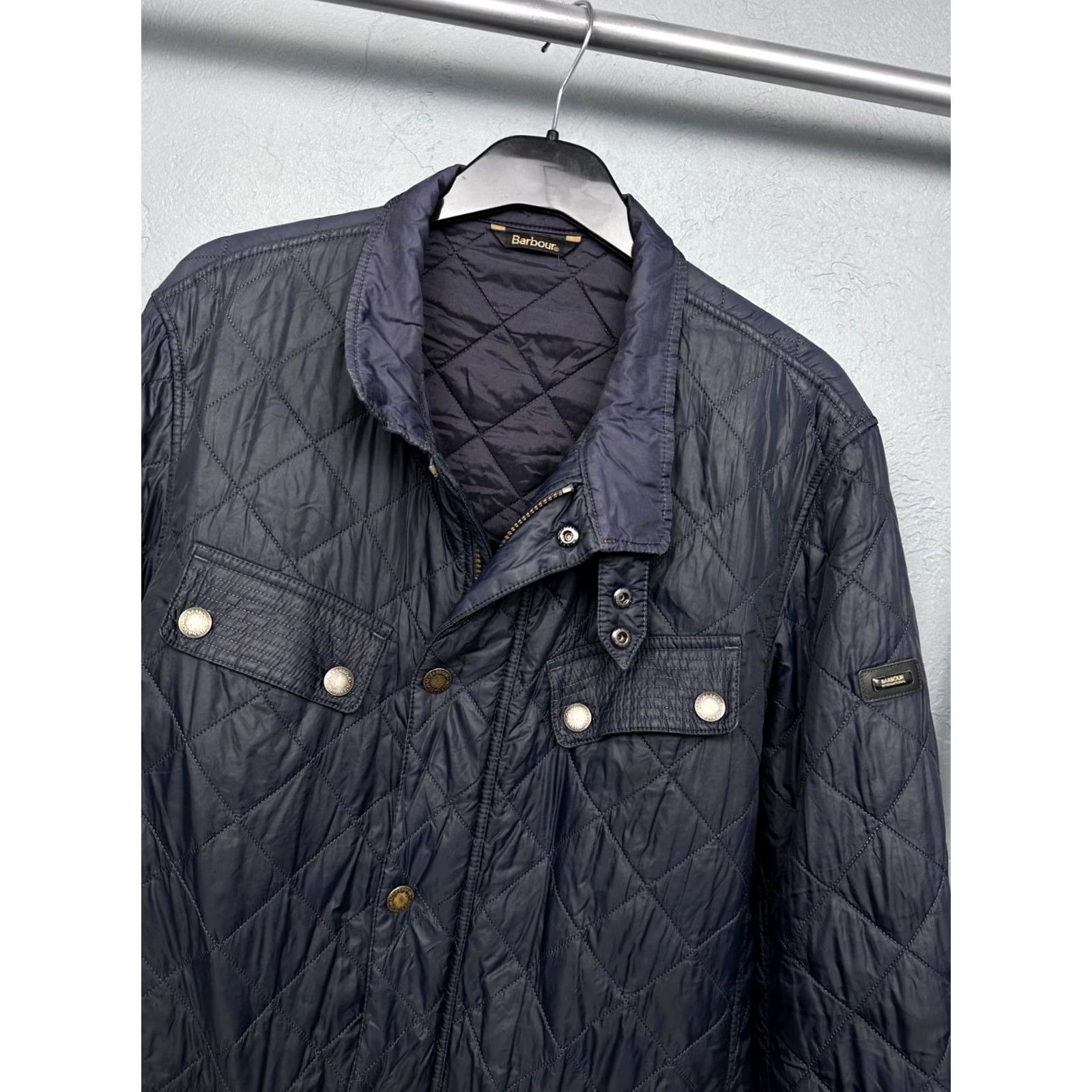 Barbour Barbour Barbour International Ariel Profile Mens Quilted Jacket L Jacket Mens Barbour International Ariel Profile Quilted Jacket L Multicolor 90s Size US L / EU 52-54 / 3 - 2 Thumbnail