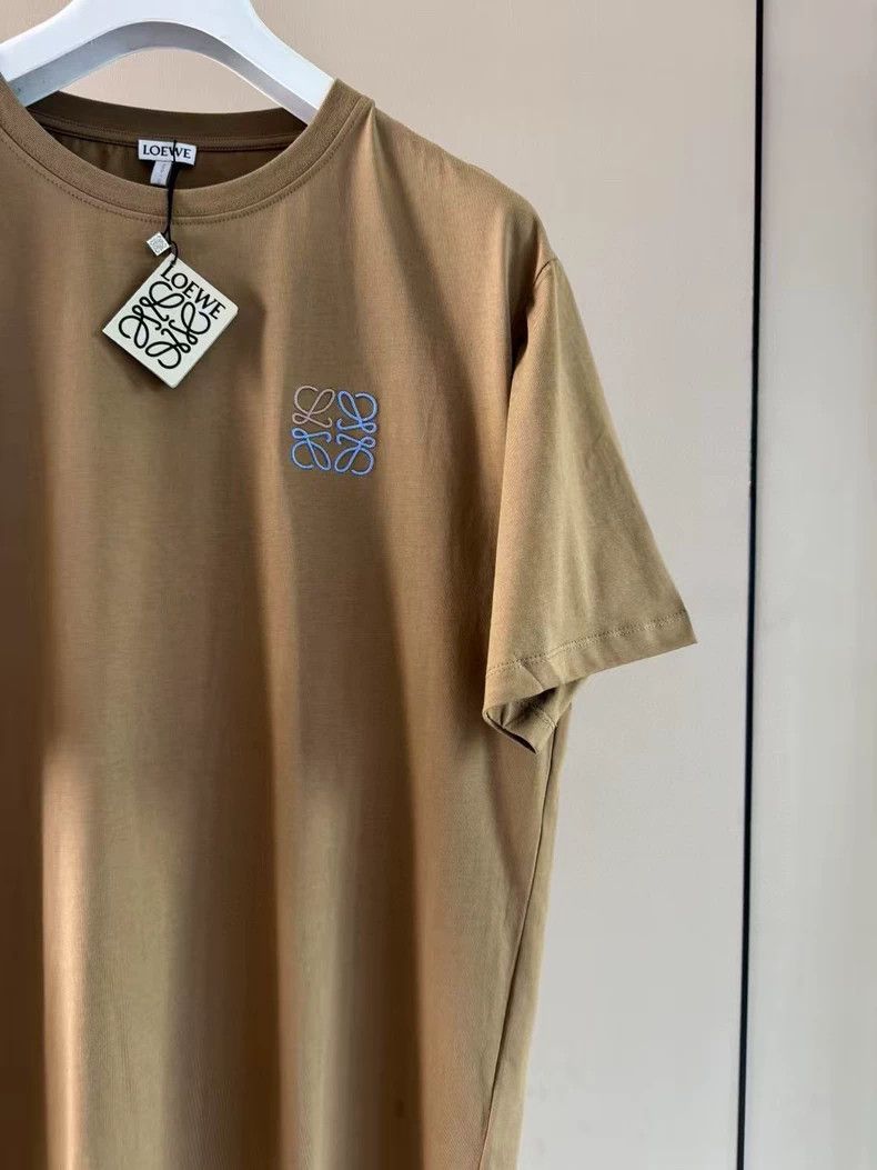 Loewe LOEWE Double color logo embroidery round neck short sleeve Size L / US 10 / IT 46 - 7 Thumbnail