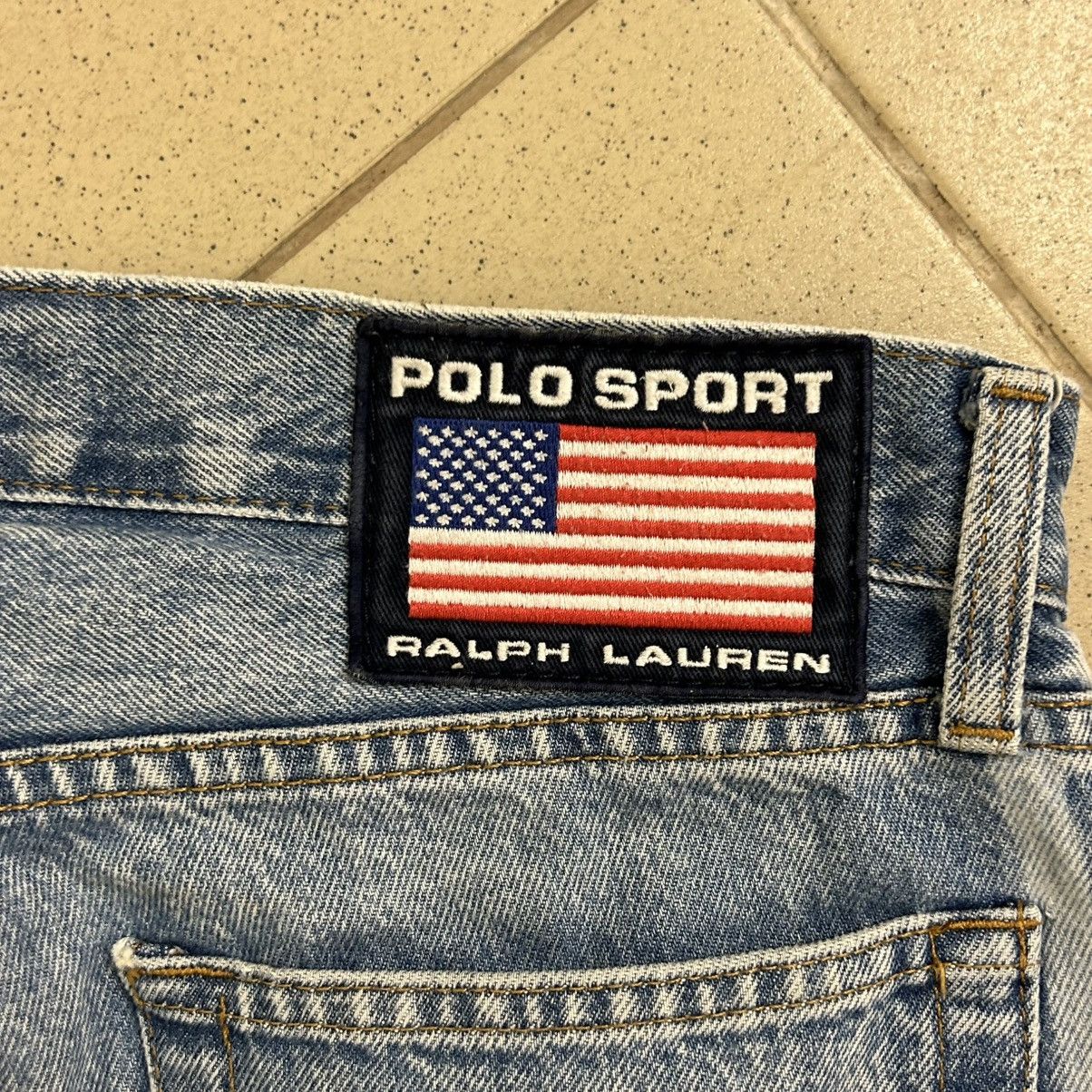 Polo Ralph Lauren POLO SPORT Ralph Lauren Jeans USA Y2K Size US 30 / EU 46 - 16 Thumbnail