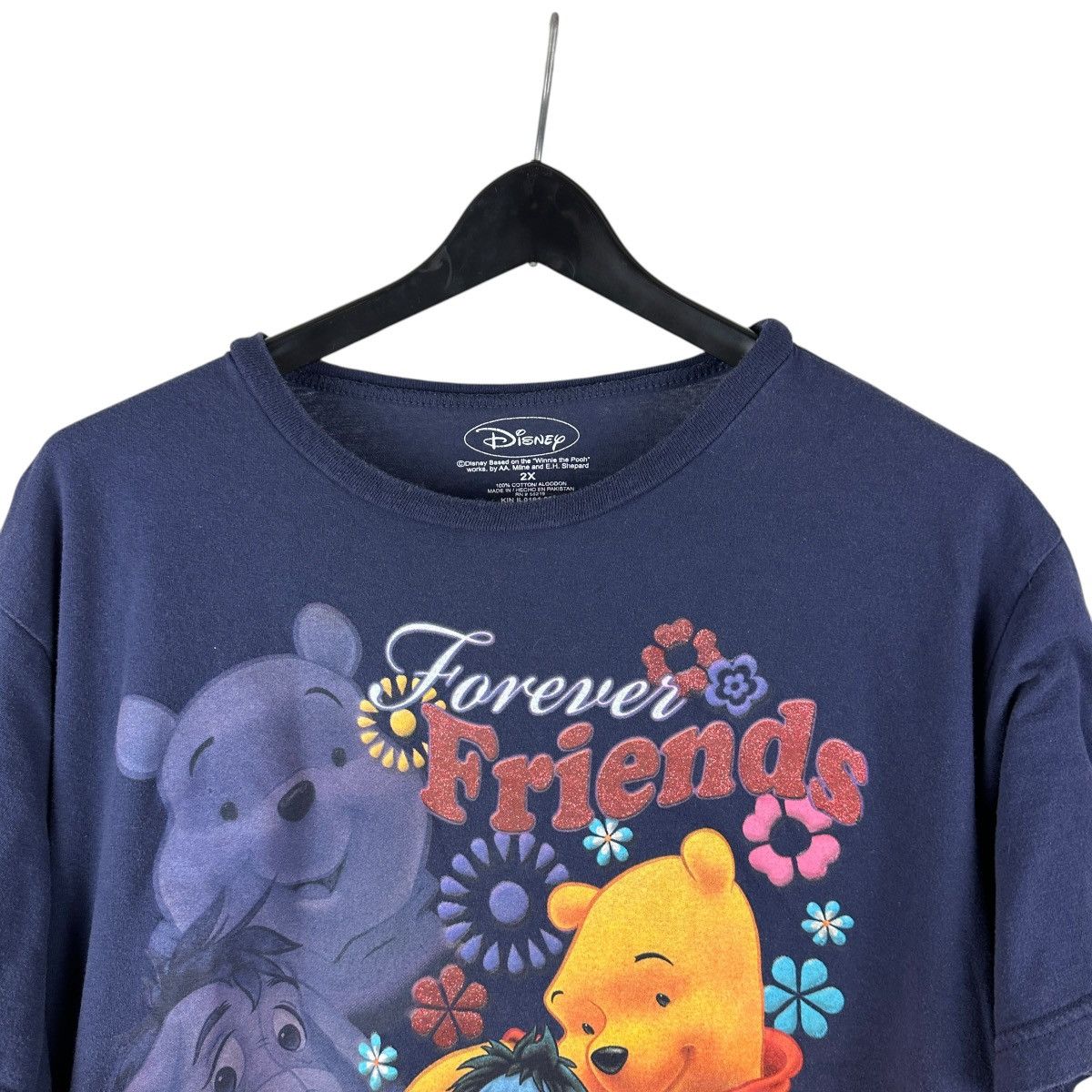 Disney Women’s Y2K Disney Winnie The Pooh Cartoon Shirt Size XXL / US 16-18 / IT 52-54 - 3 Thumbnail