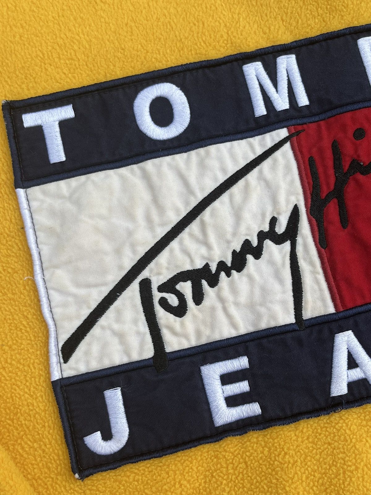 Tommy Hilfiger VINTAGE 90’S TOMMY JEANS FLEECE SWEATER Size US XL / EU 56 / 4 - 5 Thumbnail