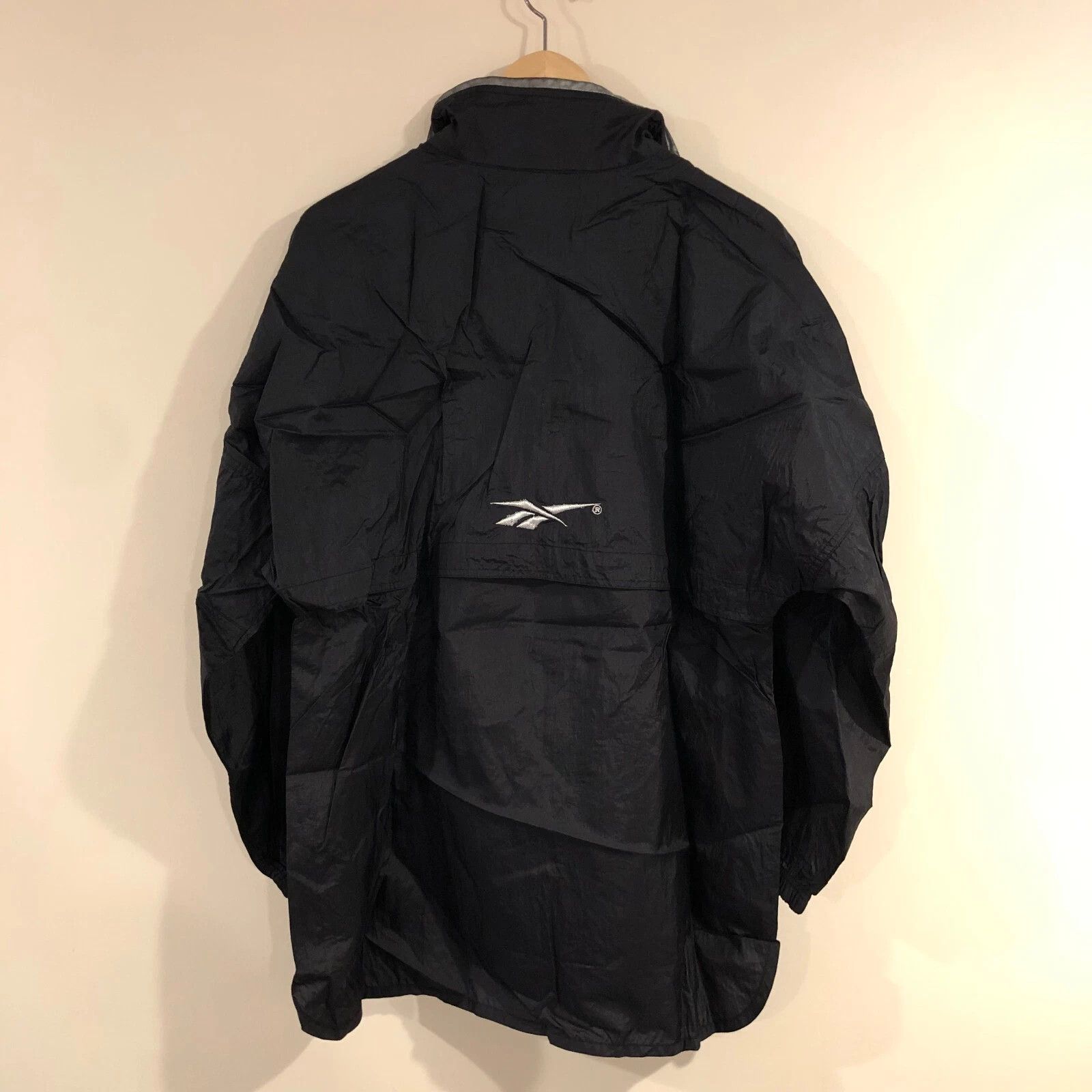 Reebok Vintage 1990s Basketball Windbreaker Jacket Size US M / EU 48-50 / 2 - 6 Thumbnail