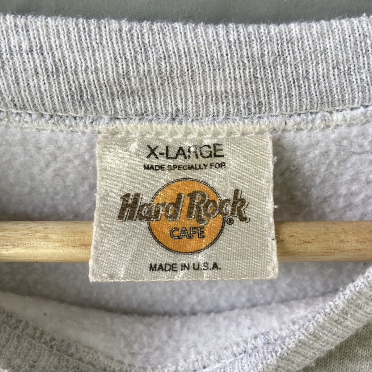 Hard Rock Cafe Vintage 90s Hard Rock Cafe Washington DC Grey Size XL Size US XL / EU 56 / 4 - 3 Thumbnail