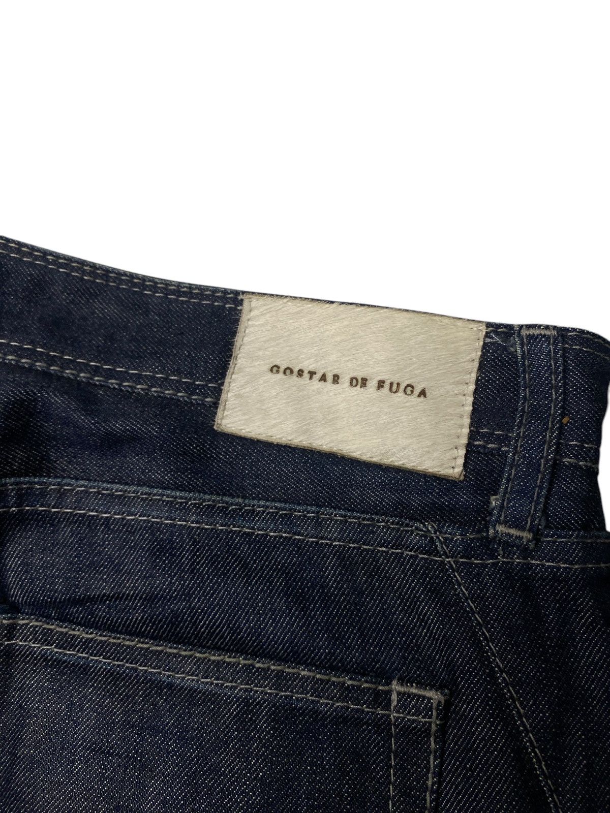 If Six Was Nine 2000's Gostar De Fuga Zipper Flared Jeans Size US 30 / EU 46 - 9 Thumbnail