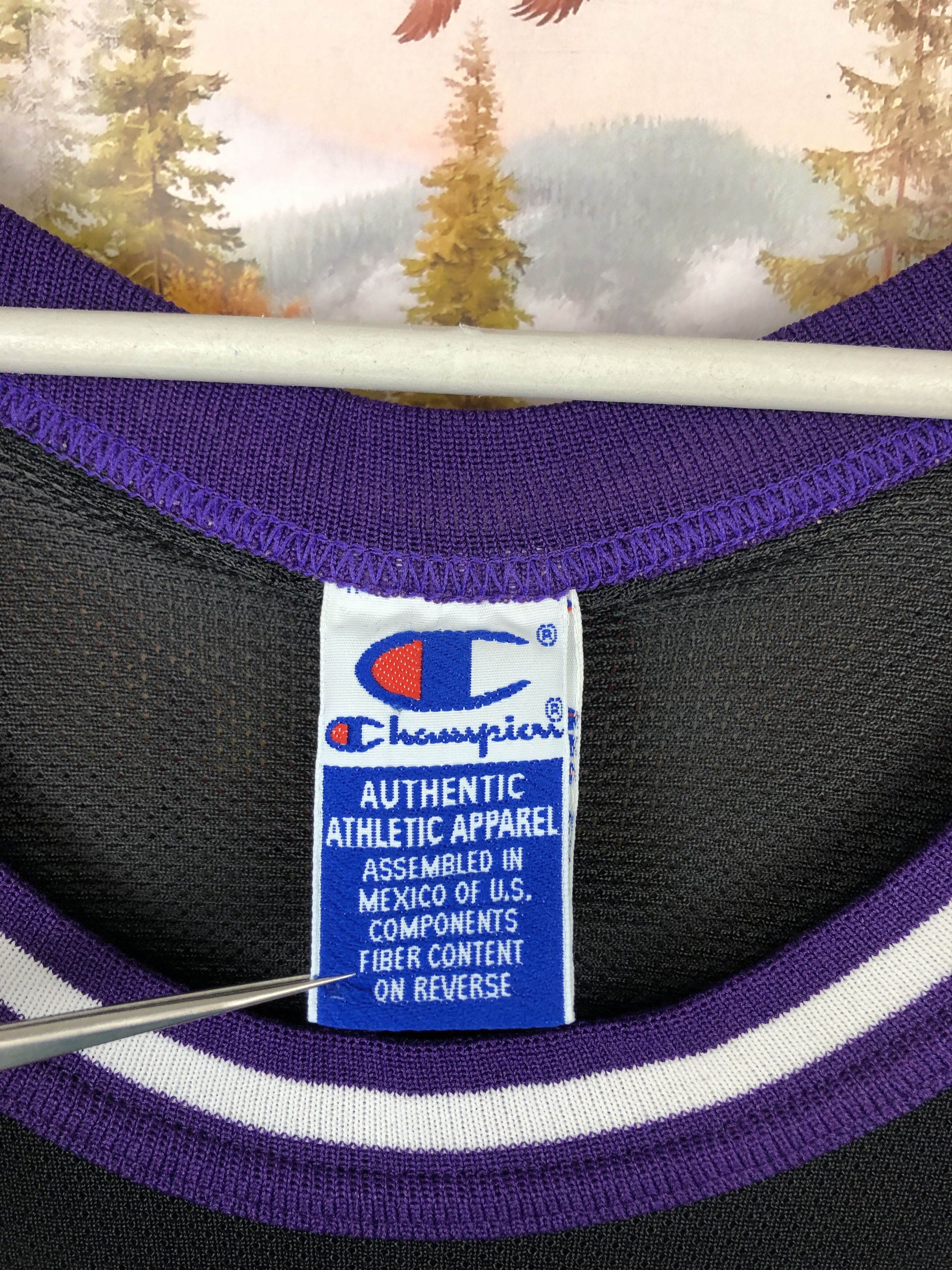 Champion Vintage 90' Champion Sacramento Kings #2 Richmond Jersey NBA Size US L / EU 52-54 / 3 - 6 Thumbnail