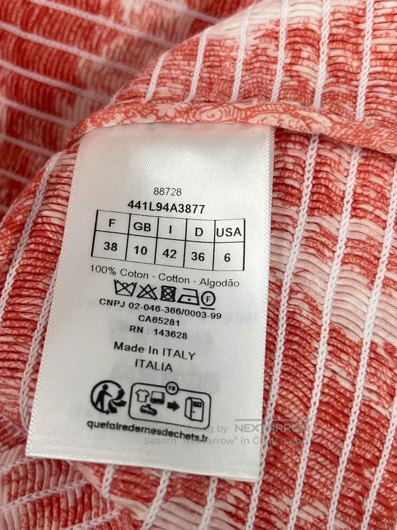 Dior Dior Orange-pink Jui printed suspender skirt Size XS / US 0-2 / IT 36-38 - 5 Thumbnail