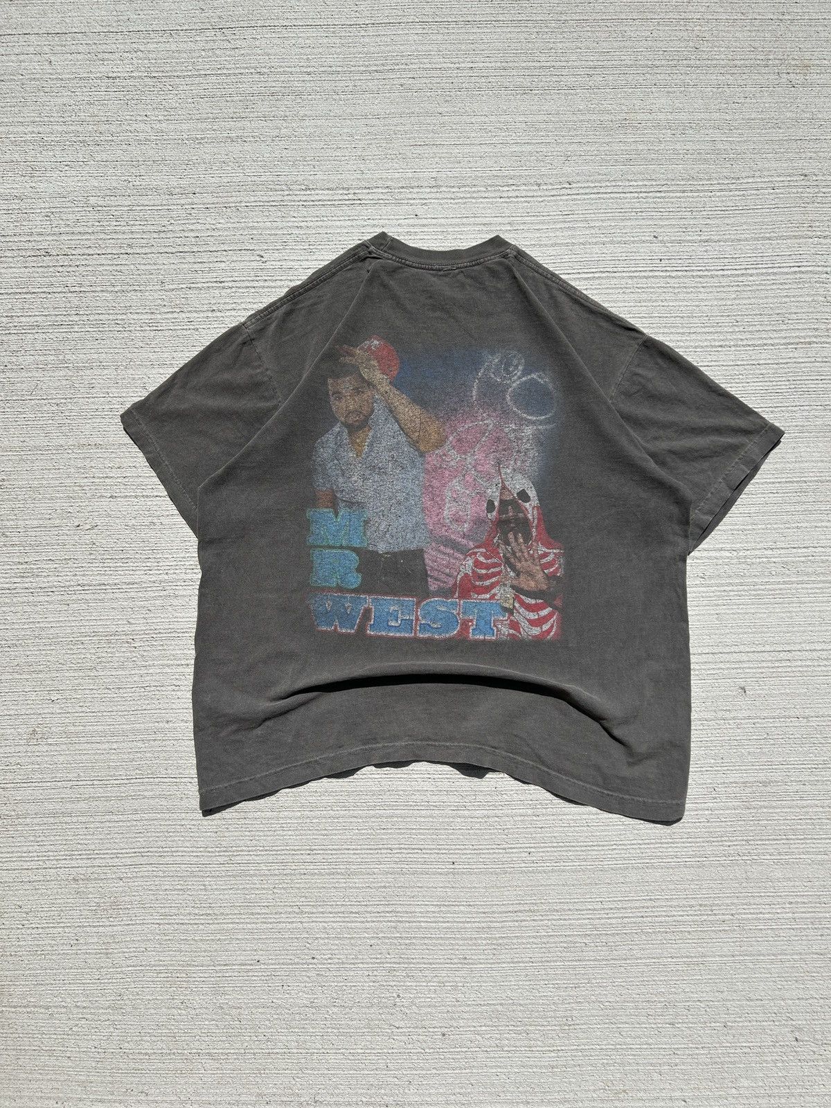 Vintage Vintage 00s Kanye West Rap T-Shirt Size US L / EU 52-54 / 3 - 3 Thumbnail