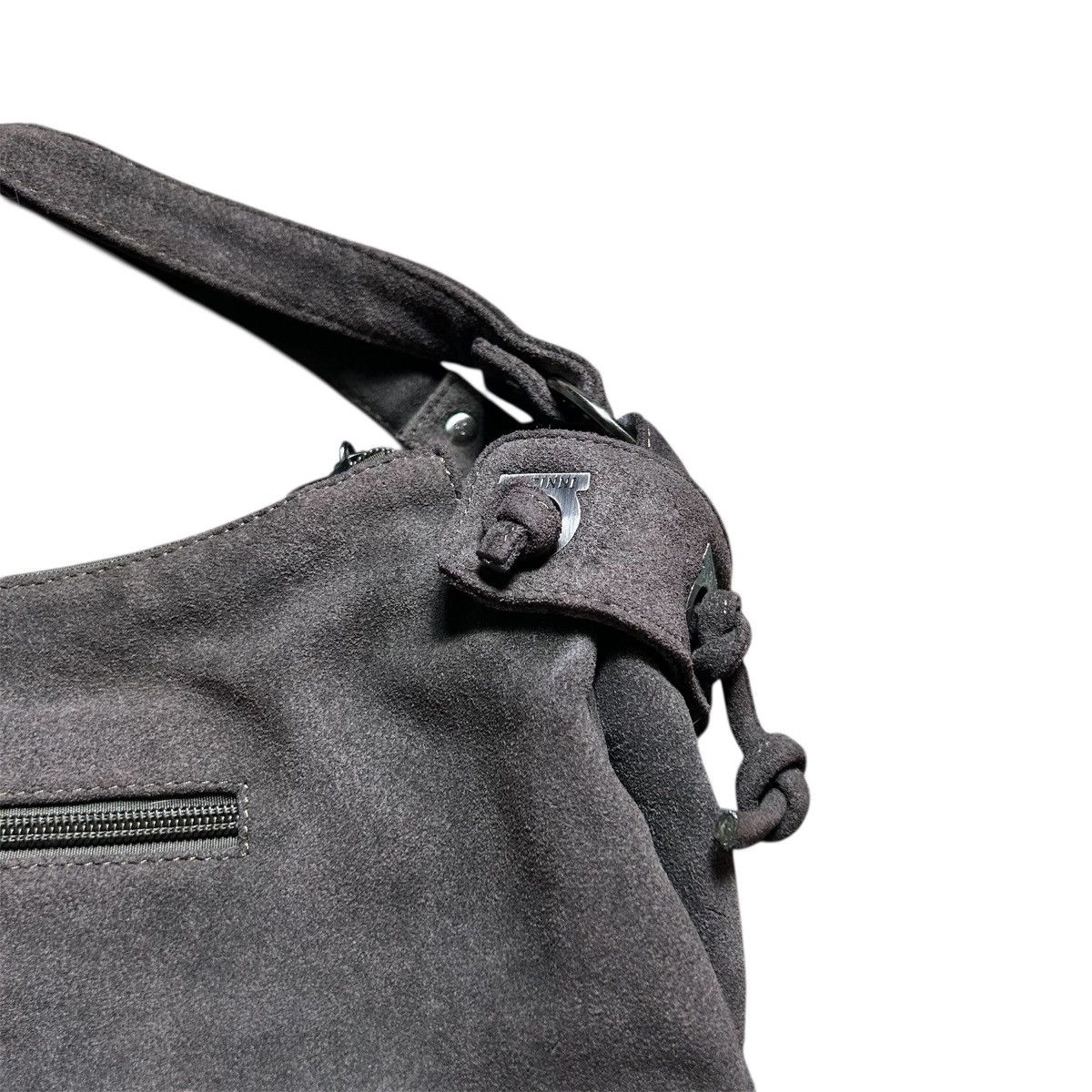 Vintage Vintage Patinni Suede Bag Size ONE SIZE - 5 Thumbnail