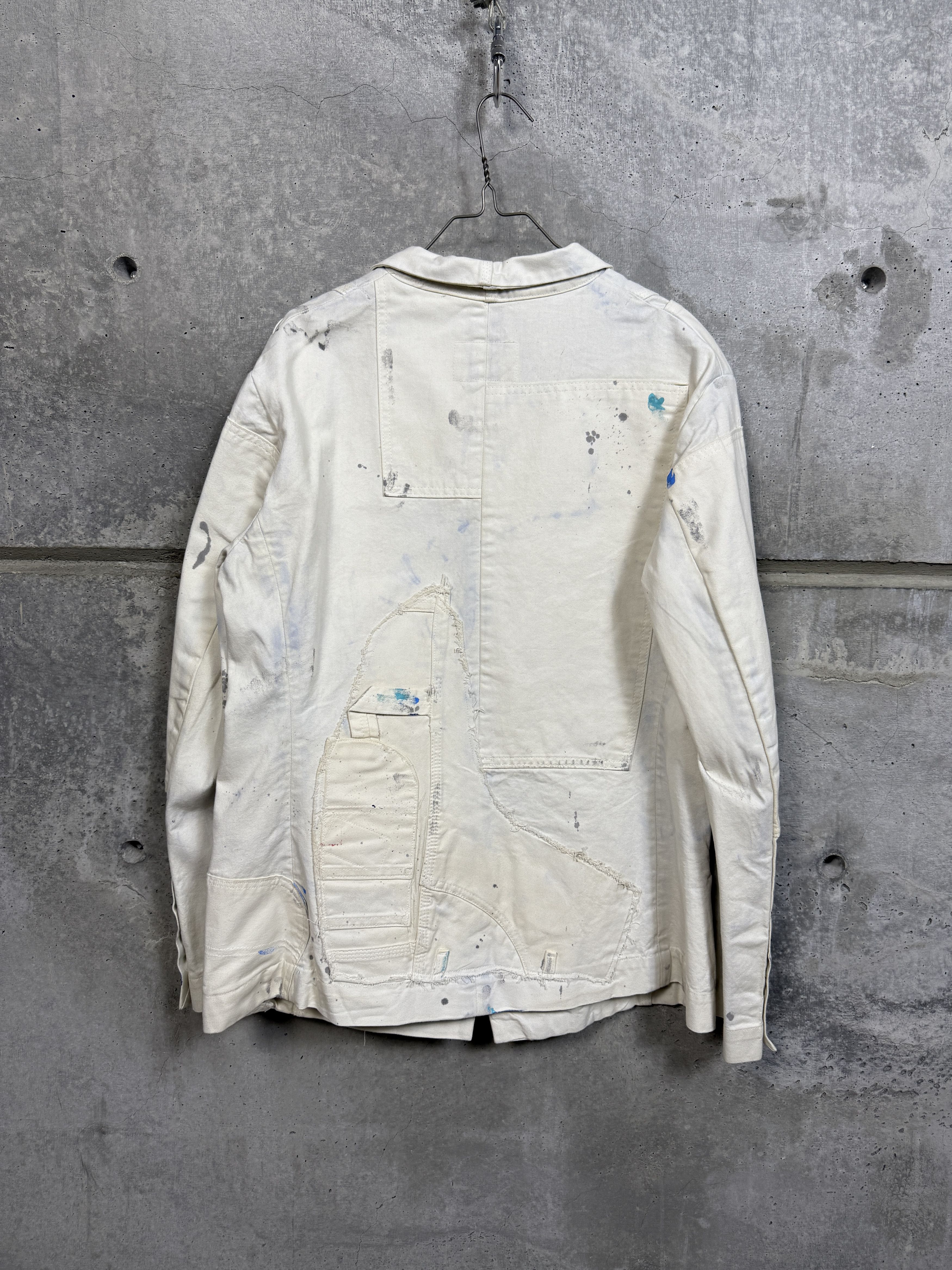 Greg Lauren $1250 Greg Lauren Painters Pant Tux Jacket Size US XL / EU 56 / 4 - 2 Thumbnail