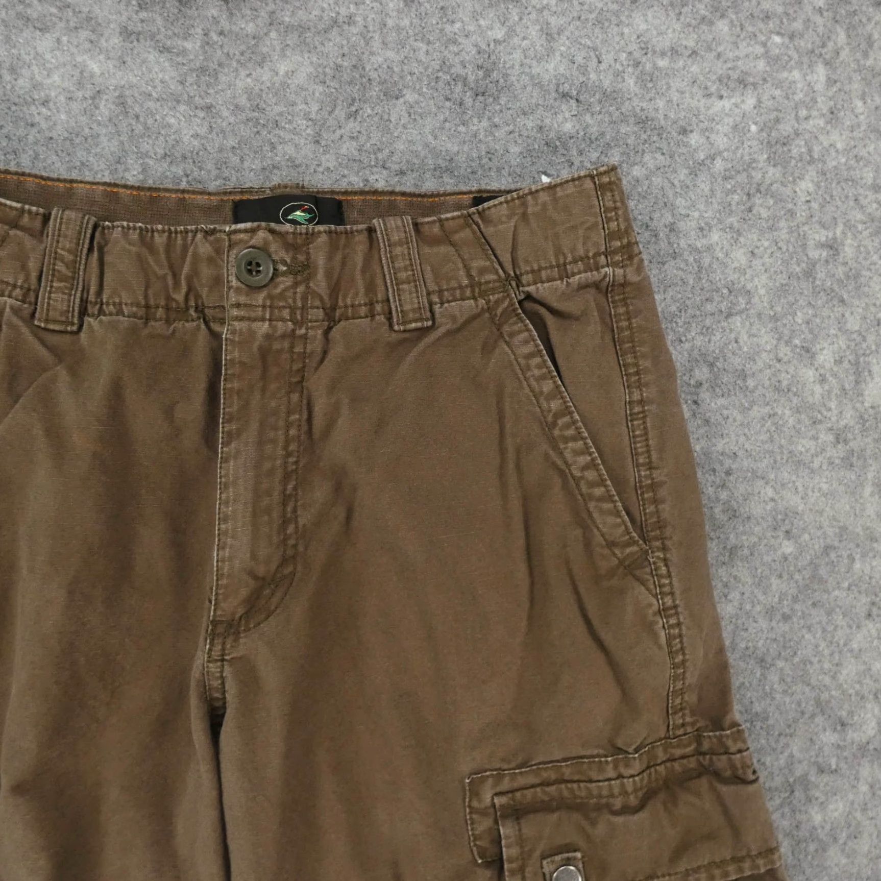 Vintage RedHead Cargo Shorts Mens 30 Brown Flat Front Casual Outdoors 30 Size US 30 / EU 46 - 5 Thumbnail
