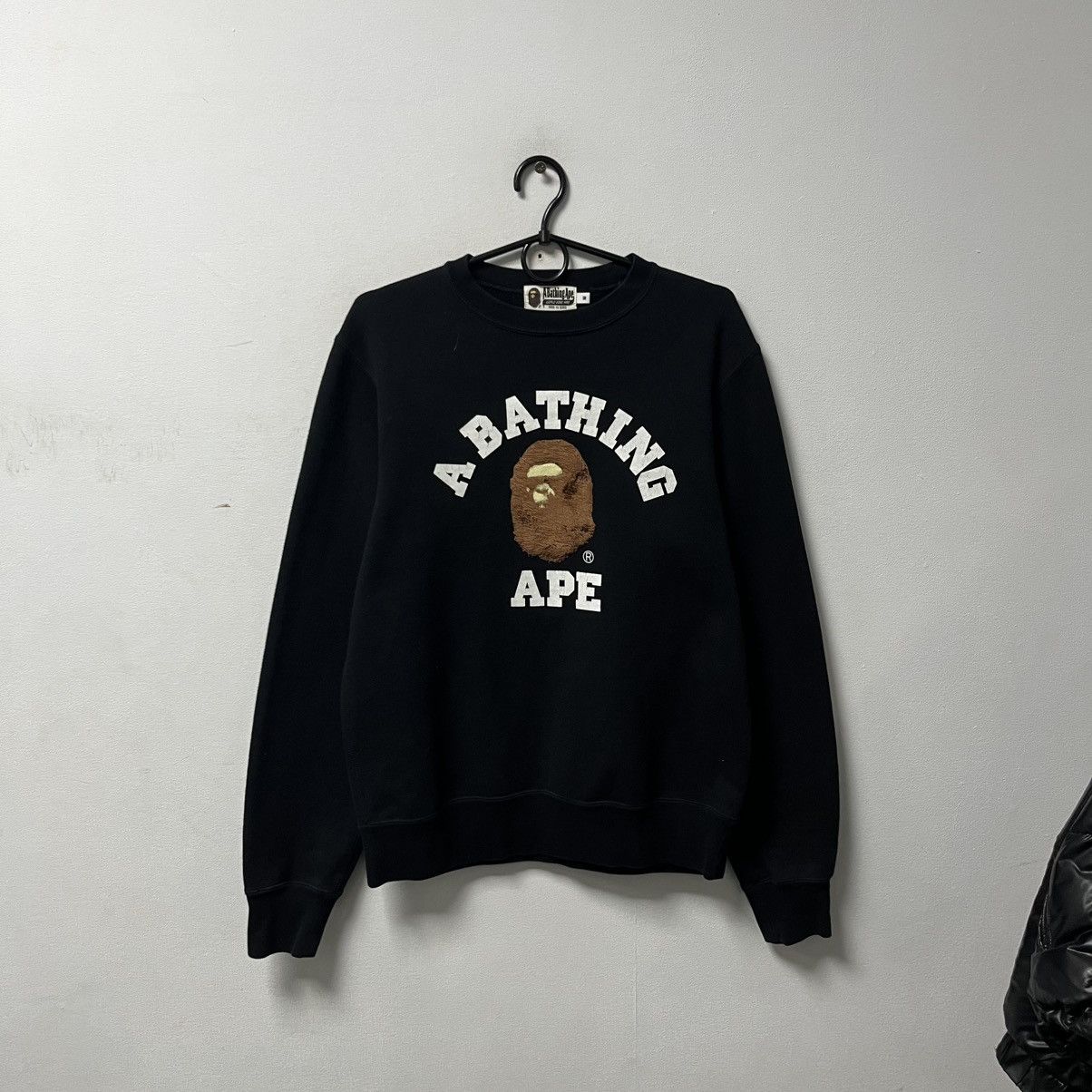 Bape A Bathing Ape Bape collage sweatshirt crewneck Size US M / EU 48-50 / 2 - 1 Thumbnail