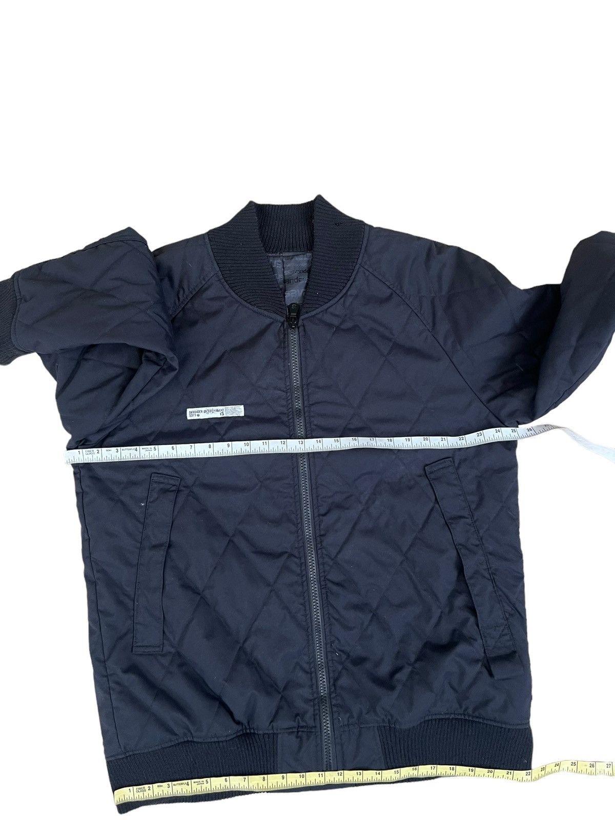 Vintage Vintage Savander Japan Quilted Oversize Puffer Bomber Jacket Size US L / EU 52-54 / 3 - 3 Thumbnail