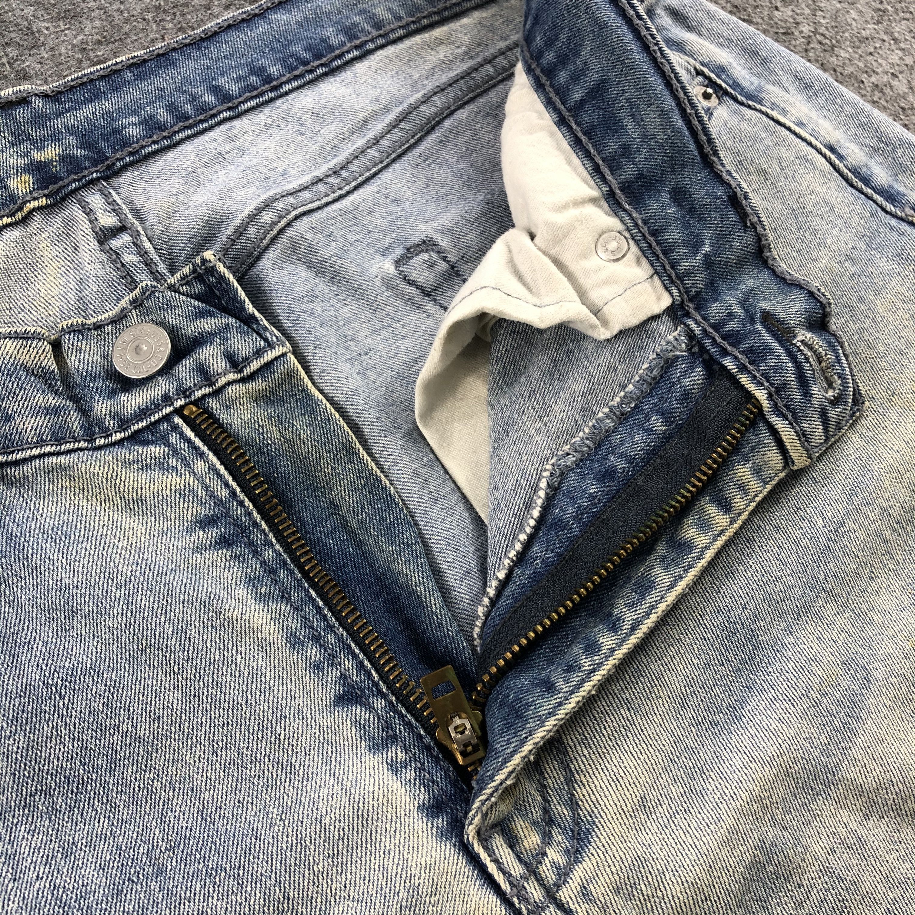 Levi's Vintage Light Wash Levis 514 Jeans-J1717 Size US 36 / EU 52 - 8 Thumbnail
