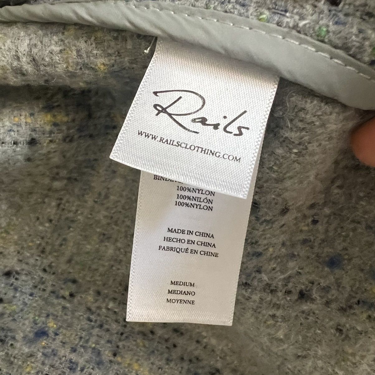 Rails Rails Turner Shacket Cobalt Lime Smoke Plaid Oversized Size M / US 6-8 / IT 42-44 - 14 Thumbnail