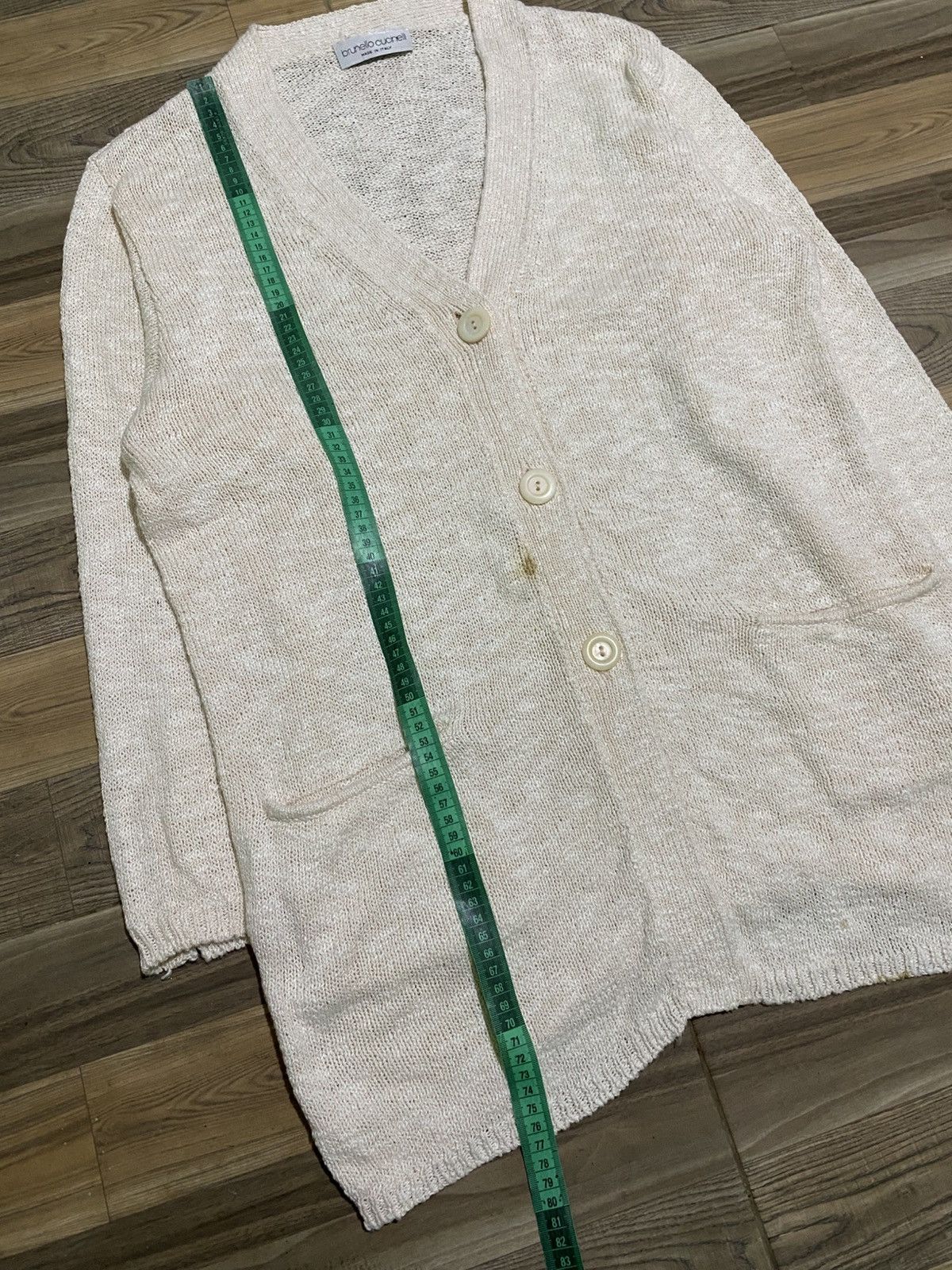 Brunello Cucinelli VINTAGE BRUNELLO CUCINELLI COTTON CARDIGAN Size ONE SIZE - 10 Thumbnail