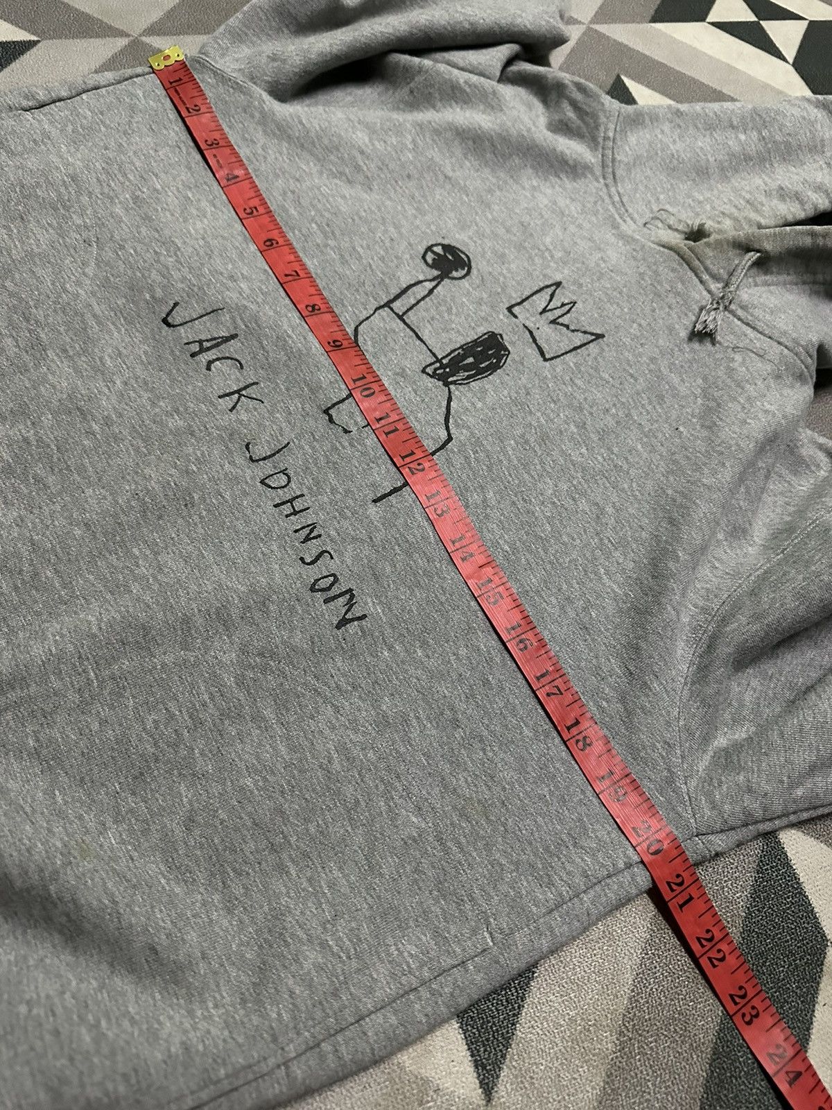 Uniqlo Jean michel basquiat pullover hoodie Size US S / EU 44-46 / 1 - 8 Thumbnail