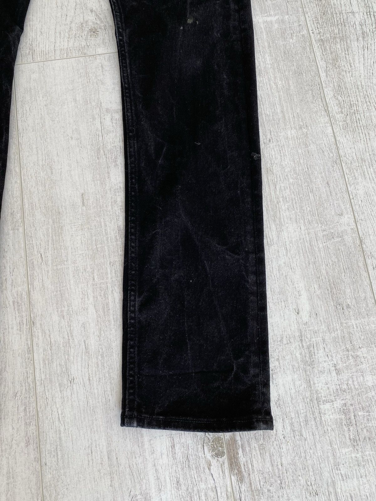 Allsaints Allsaints Mens Cotton Black Washed Denim Jeans Pants Size 32 Size US 32 / EU 48 - 8 Thumbnail