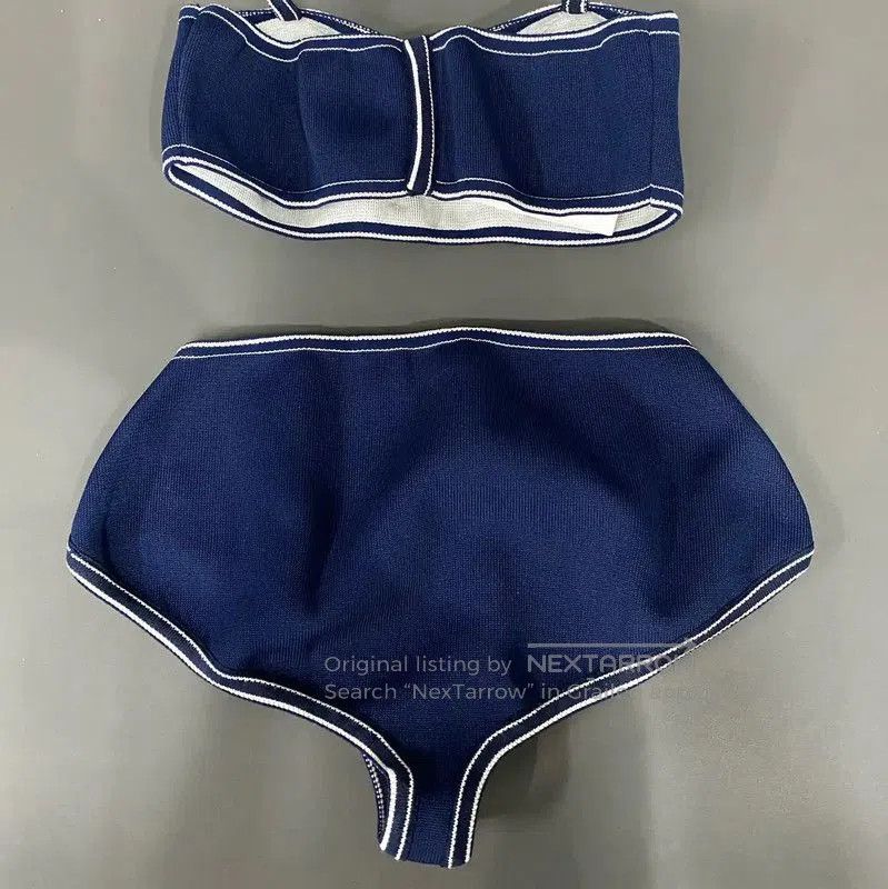 Chanel Chanel Summer Navy Blue Women's T-shirt . Size XXS / US 00 / IT 34 - 2 Thumbnail