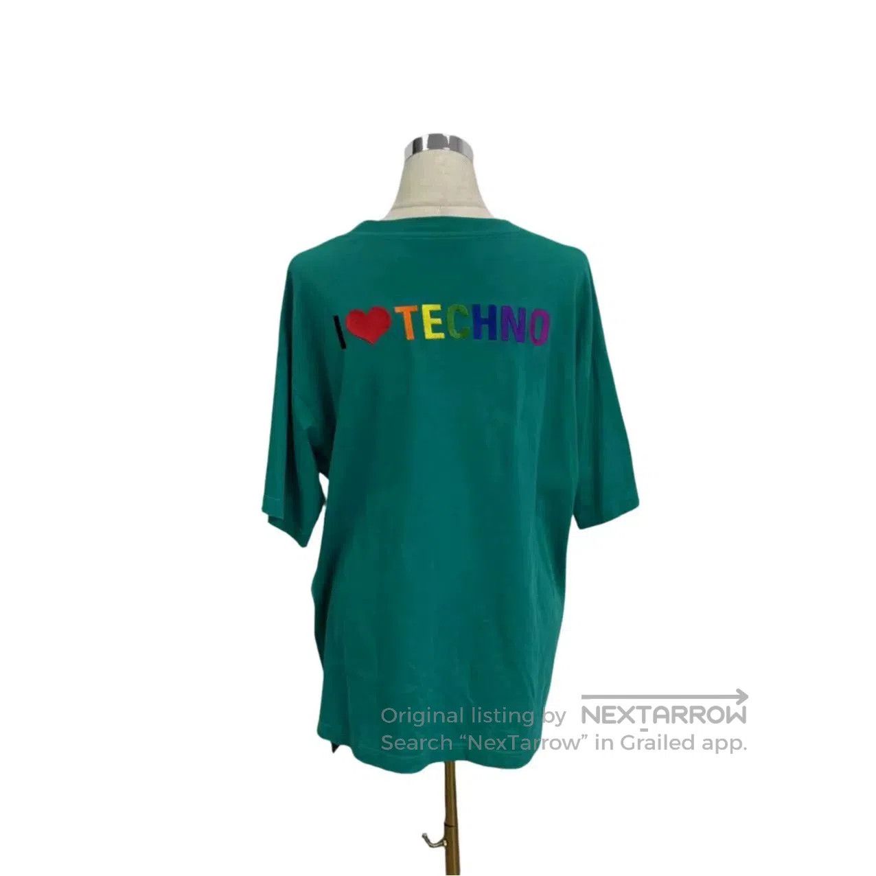 Balenciaga balenciaga i love techno short sleeve shirt. Size US M / EU 48-50 / 2 - 6 Thumbnail