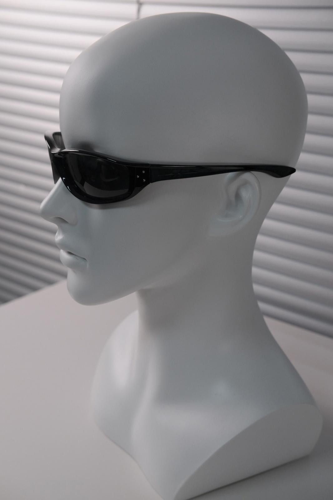 Japanese Brand Vtg Y2k Avant Garde Future Sunglasses Black Unisex One Size Size ONE SIZE - 3 Thumbnail