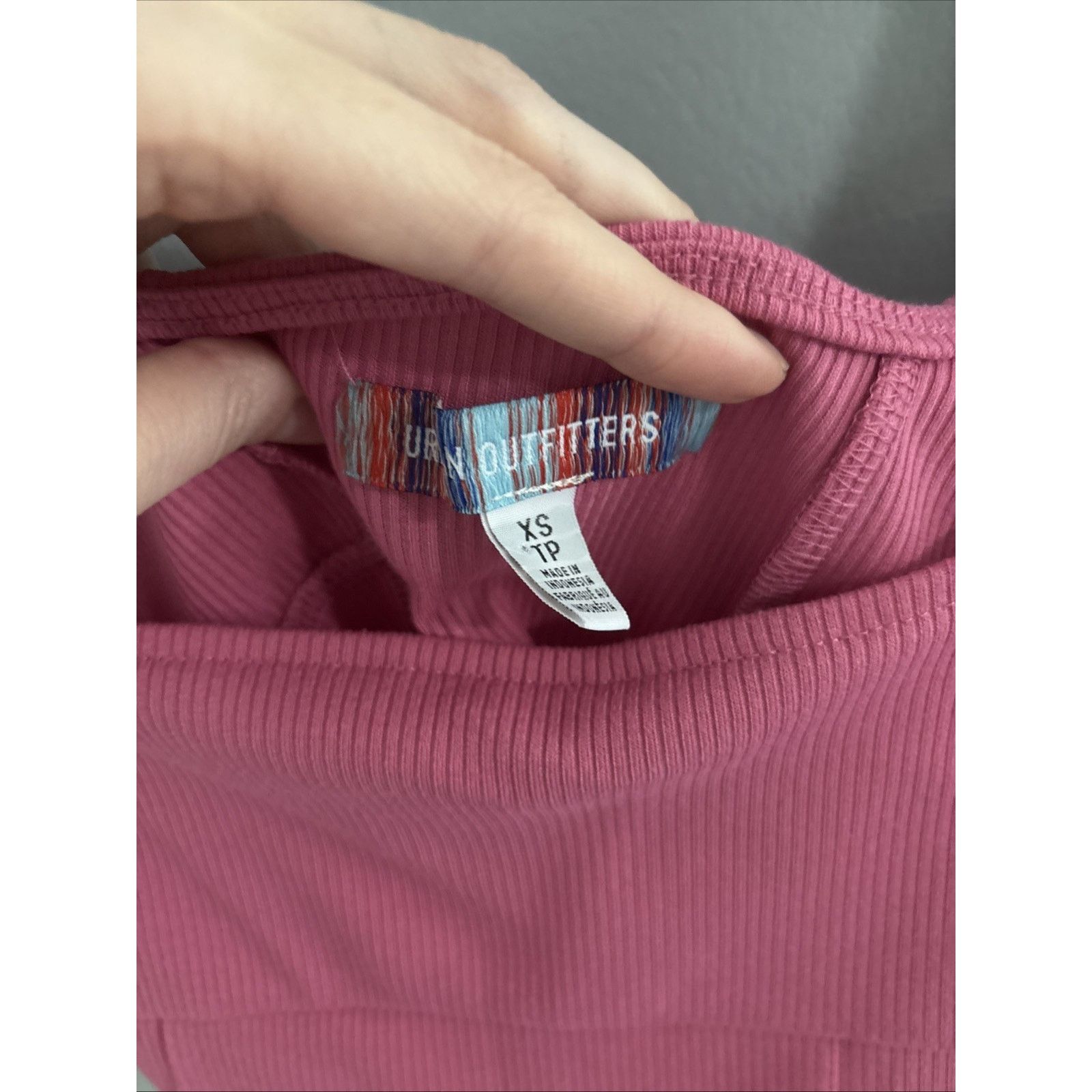Urban Outfitters Urban Outfitters Pink Tank Top Size XS / US 0-2 / IT 36-38 - 2 Thumbnail