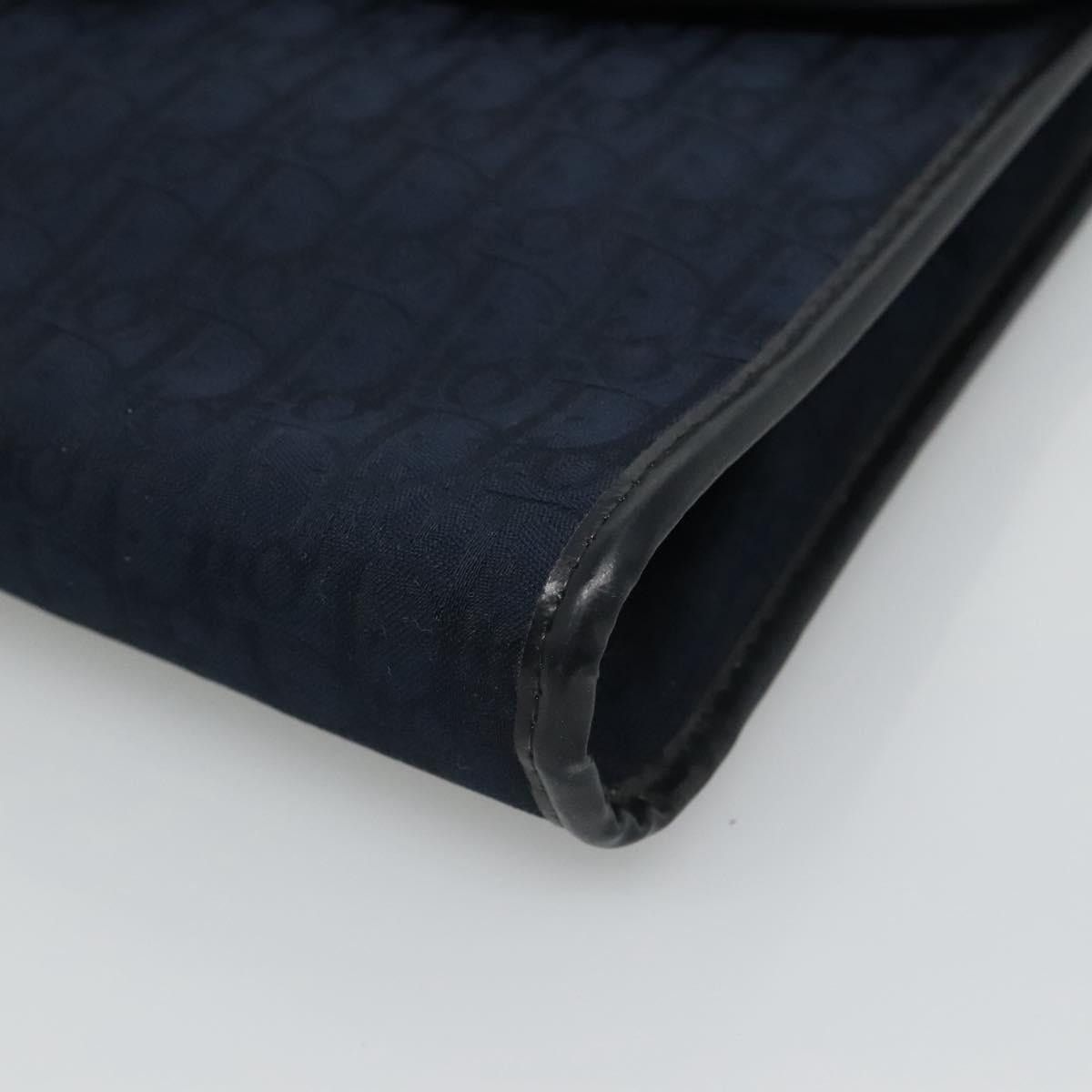 Dior DIOR Trotter Canvas Shoulder Bag Navy Size ONE SIZE - 10 Thumbnail