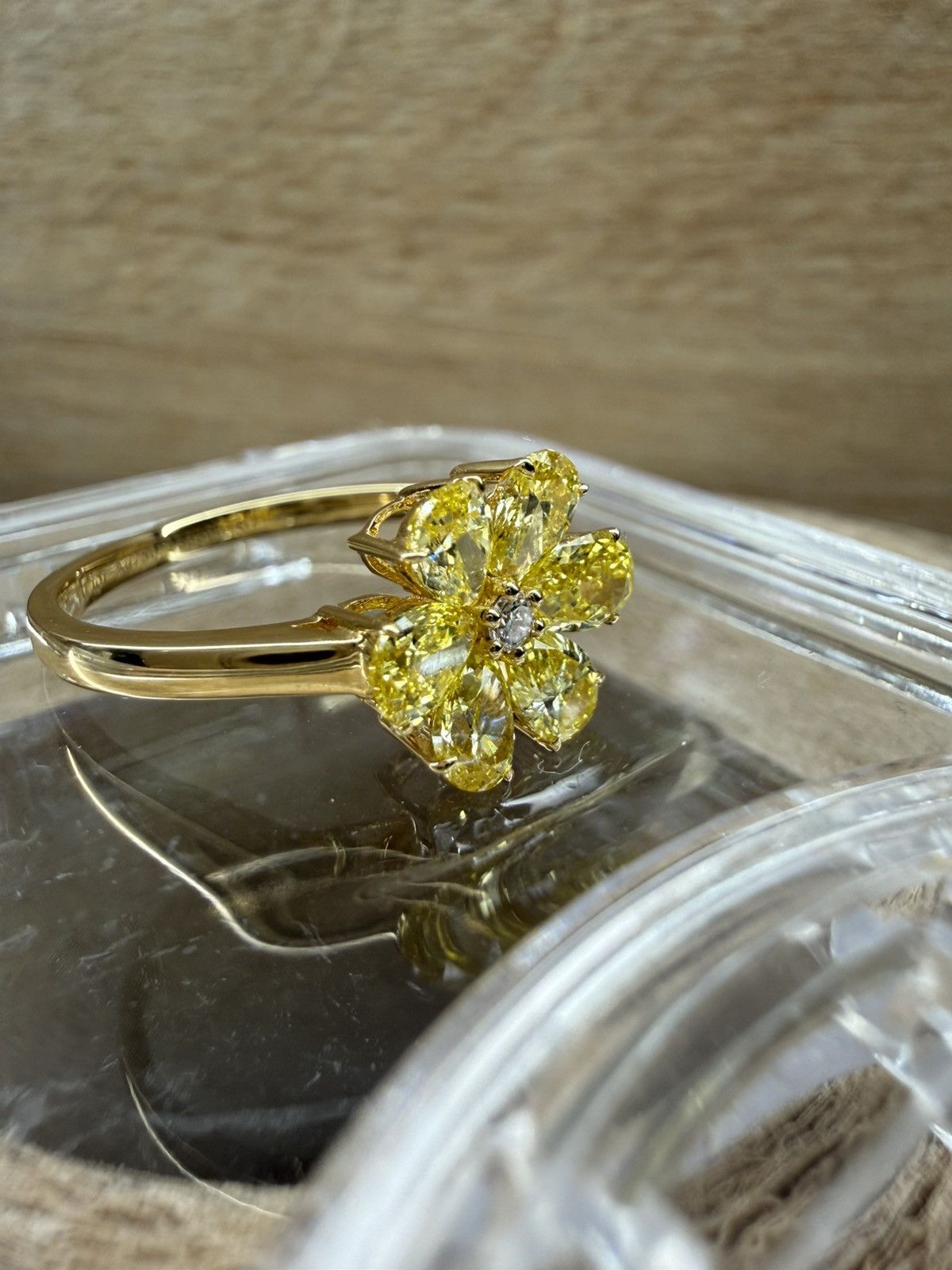 Dior Dior diamond ring size 7 Size ONE SIZE - 9 Thumbnail