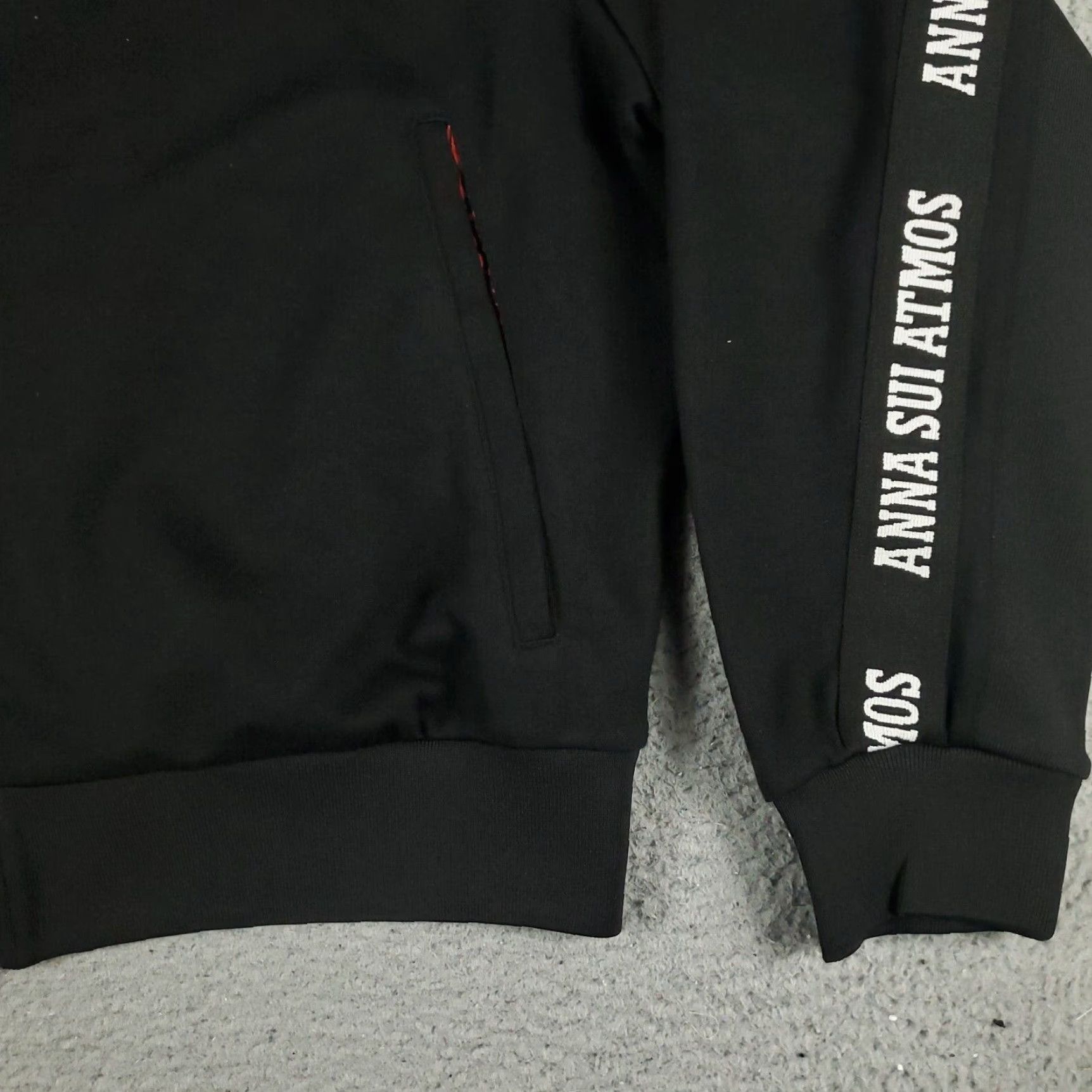 Vintage Atmos Jacket Mens Size Medium Black Full Zip Track Jacket Size US M / EU 48-50 / 2 - 4 Thumbnail