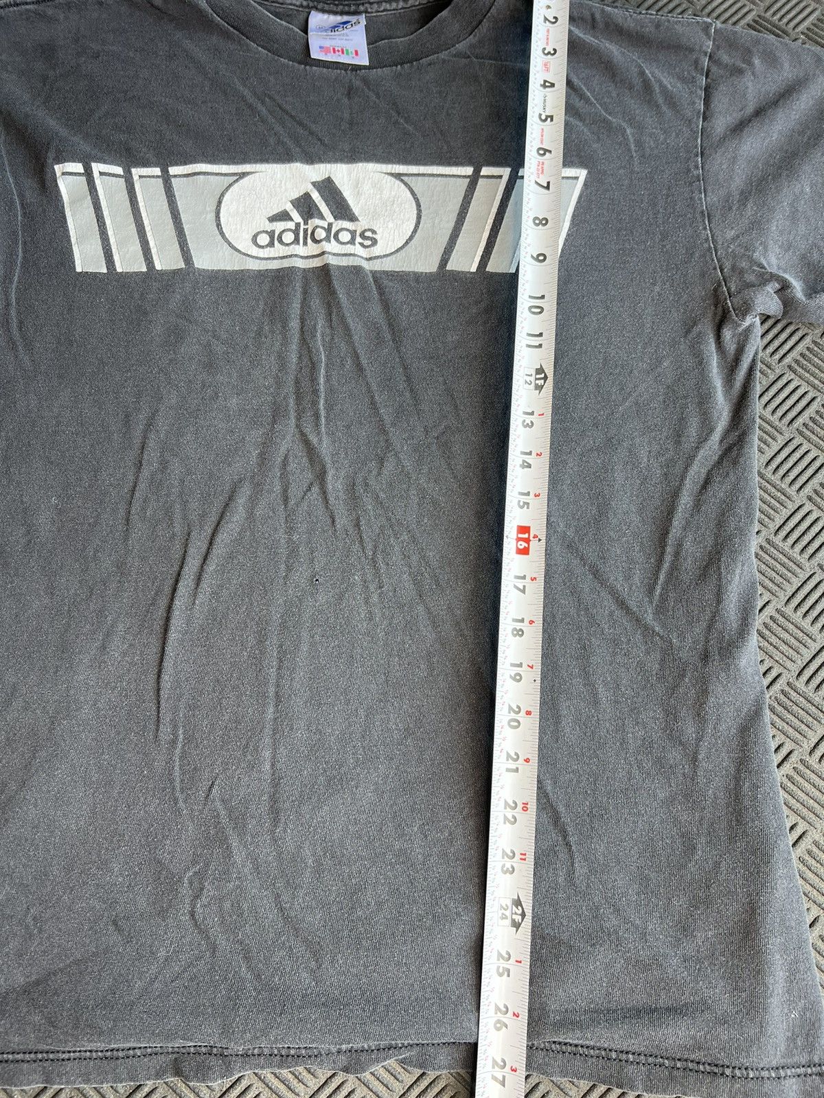 Adidas Vintage adidas simple fader tee Size US M / EU 48-50 / 2 - 9 Thumbnail