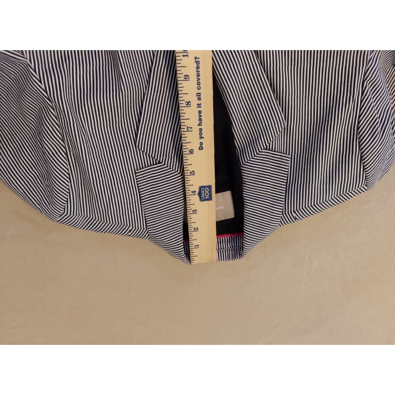 Banana Republic Womens Banana Republic Jacket Blazer 8 Gray Cotton Blazer Women Size 8 Gray Basic Jacket Size M / US 6-8 / IT 42-44 - 5 Thumbnail