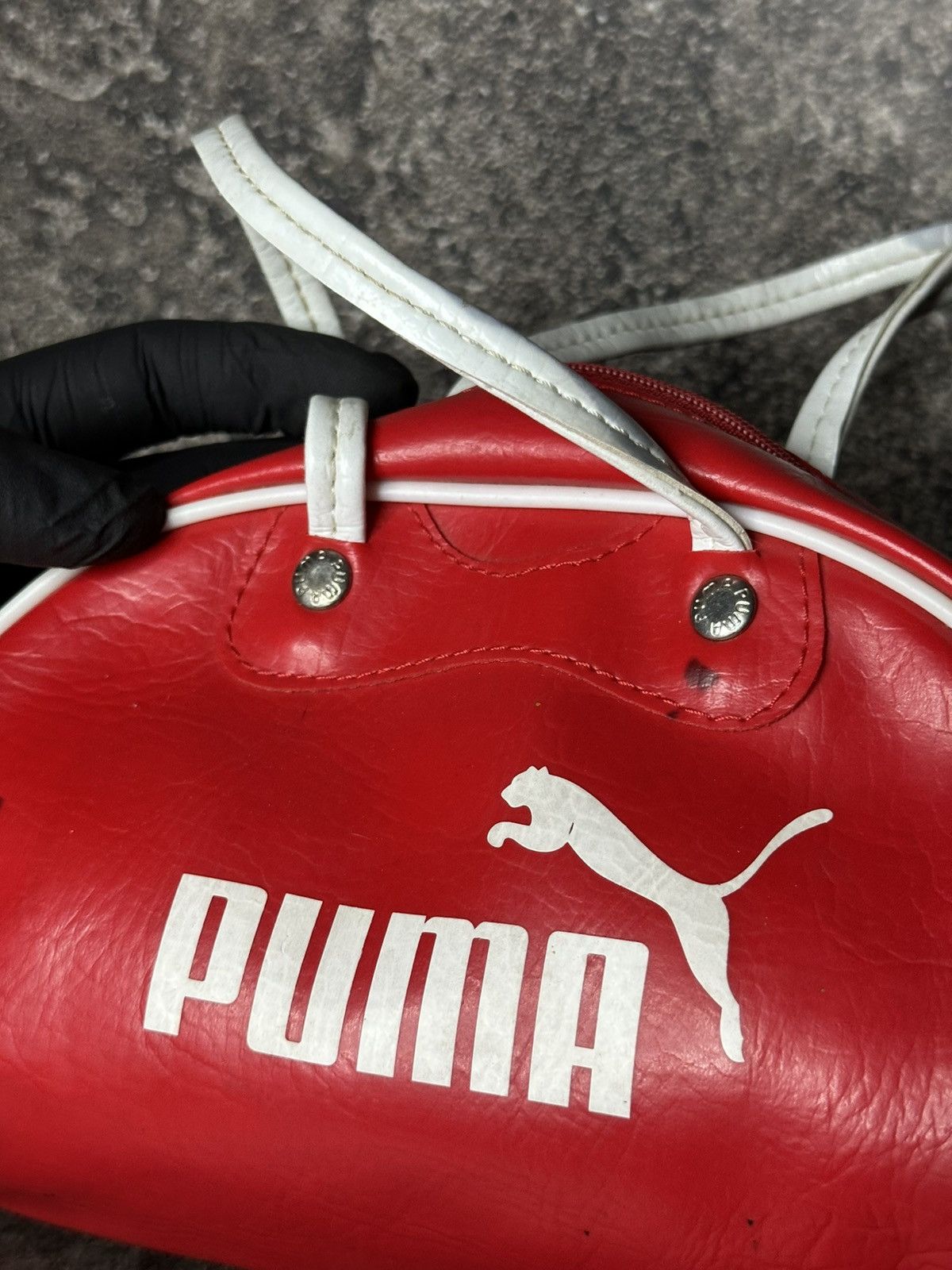 Puma Vintage Puma Y2K Mini Red Bag Size ONE SIZE - 10 Thumbnail