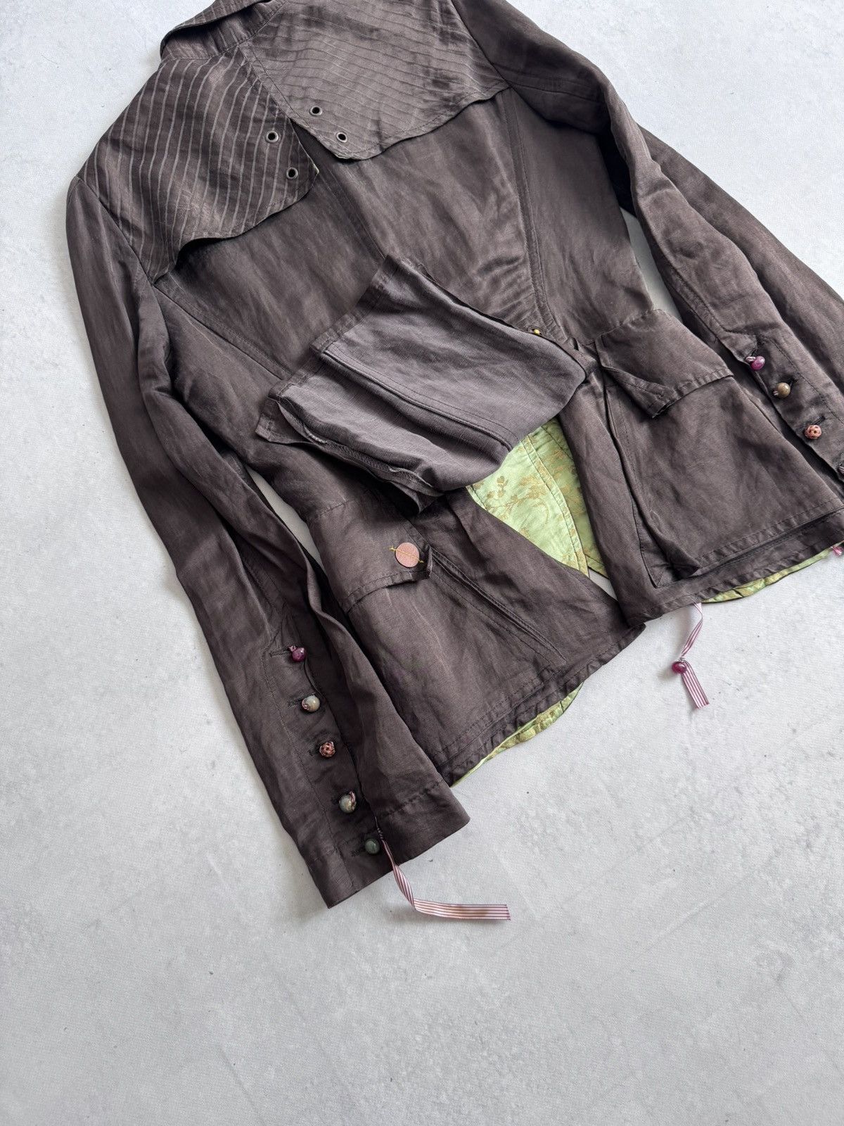 Hugo Boss Vintage Hugo Boss 00s Japan Style Archive Women’s Trench Size S / US 4 / IT 40 - 16 Thumbnail