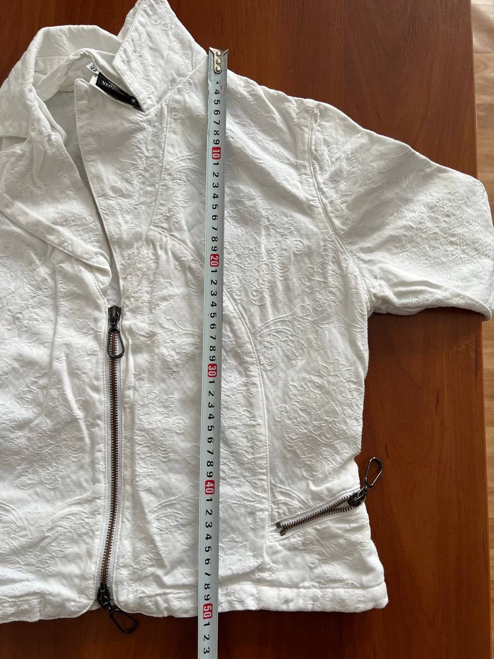 Versace Jeans Couture ARCHIVAL 90’S VERSACE JEANS COUTURE AVANTGARDE ZIP JACKET 32 Size XXS / US 00 / IT 34 - 16 Thumbnail