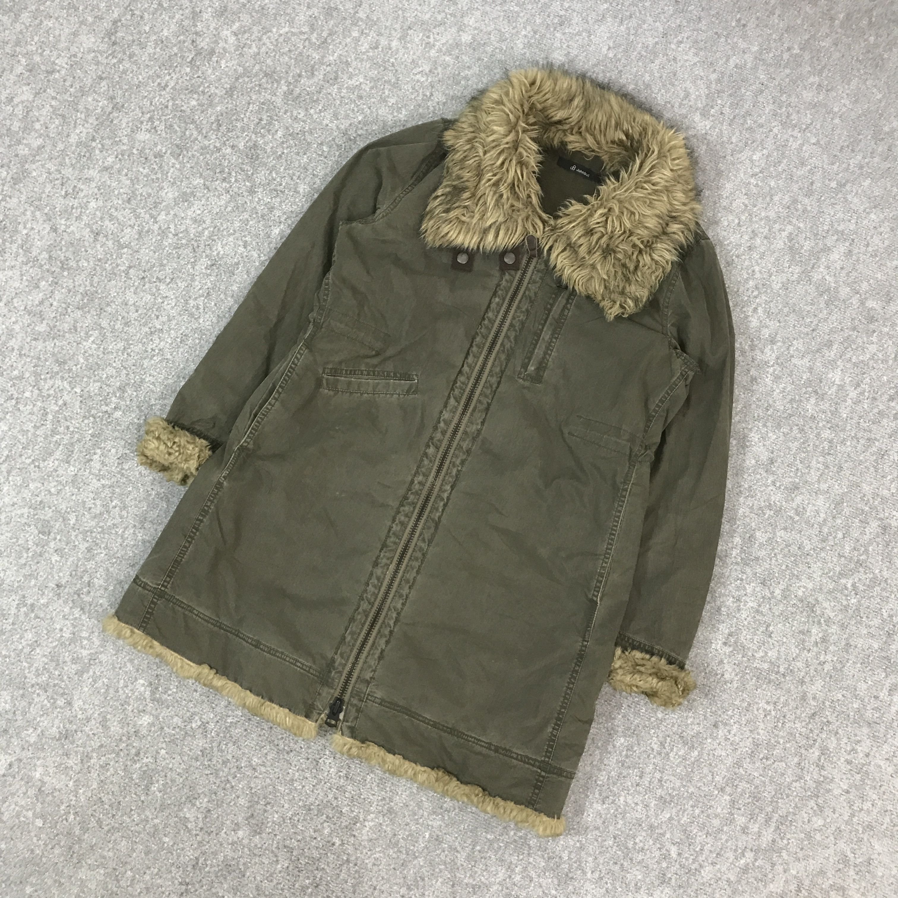 Johnbull JOHN BULL JAPAN DESIGN MILITARY SHERPA JACKET Size US M / EU 48-50 / 2 - 5 Thumbnail