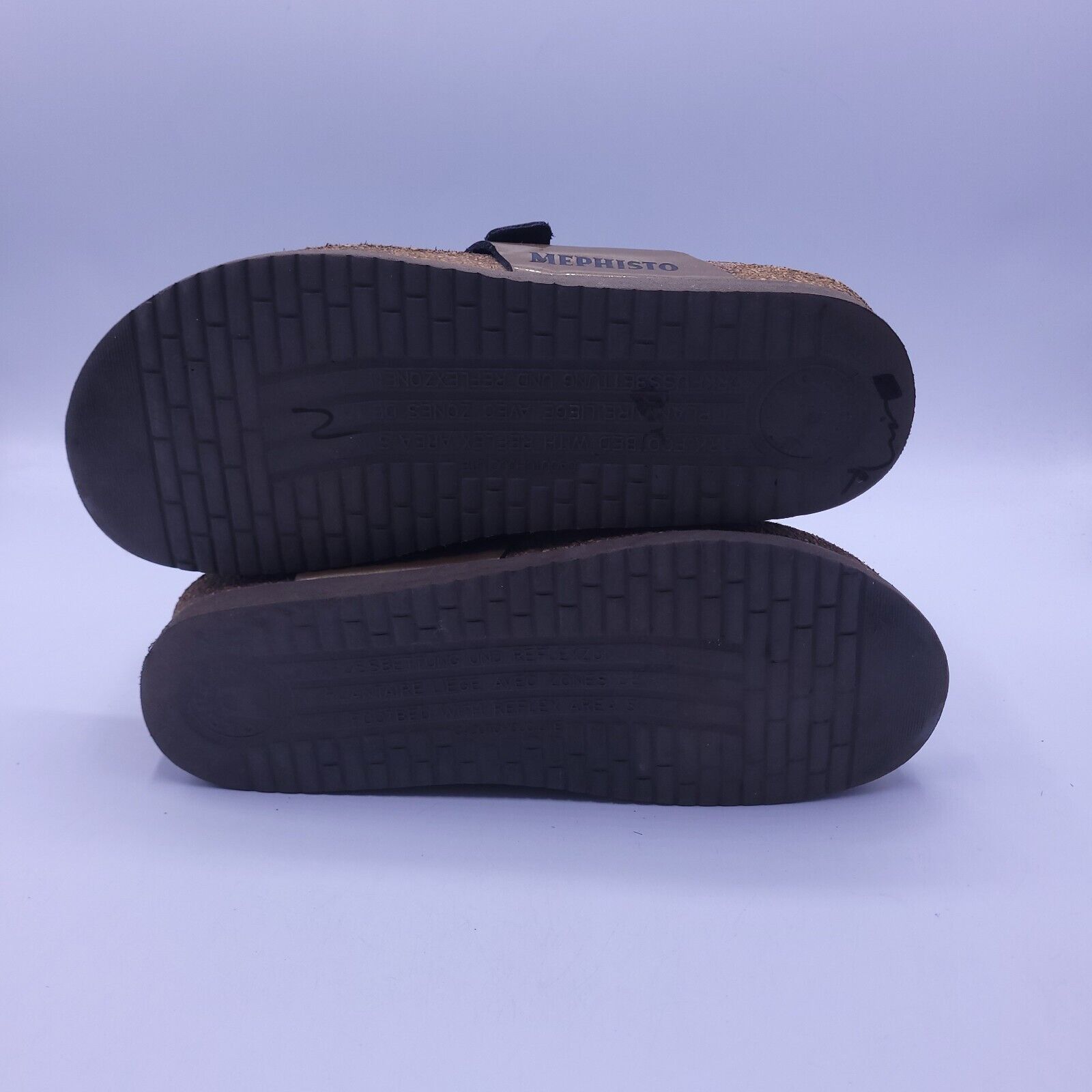 Mephisto Mephisto Slip On Leather Slide Sandal Womens Size 8 39 Brown Size US 8 / IT 38 - 7 Thumbnail