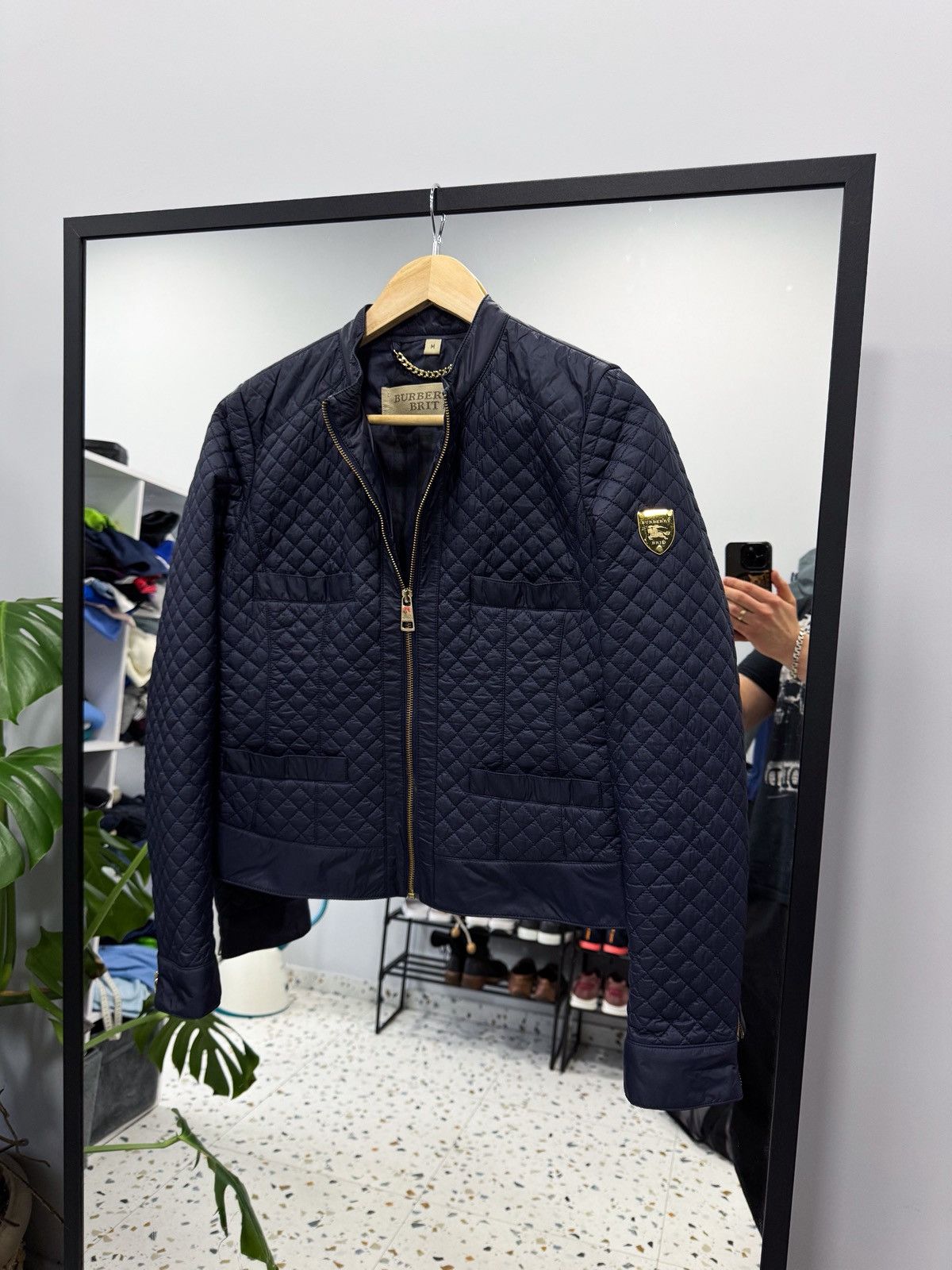 Burberry Burberry Brit quilted jacket size M Size M / US 6-8 / IT 42-44 - 1 Thumbnail