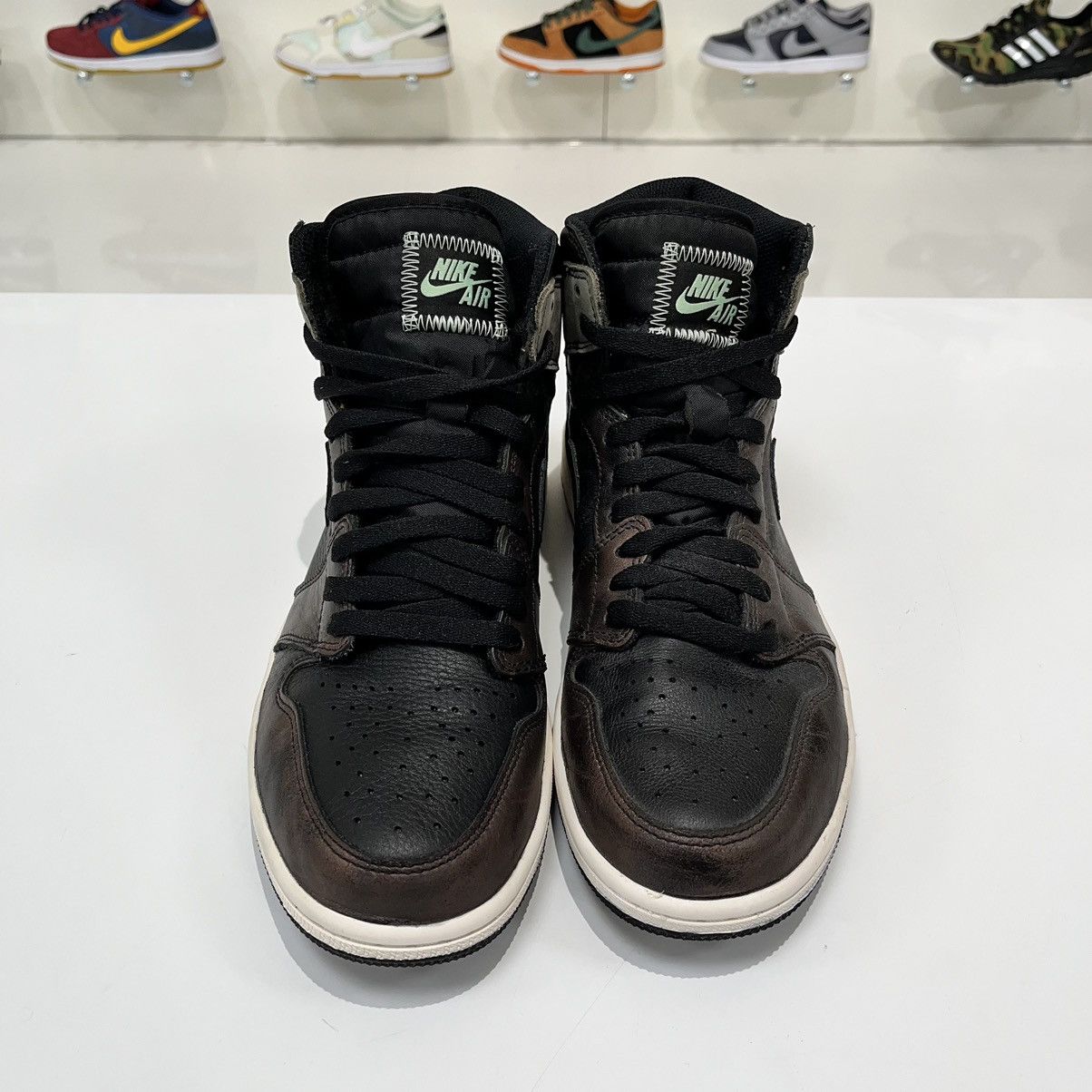 Nike Air Jordan 1 Retro High Light Army Rust Shadow Patina Size US 10 / EU 43 - 9 Thumbnail