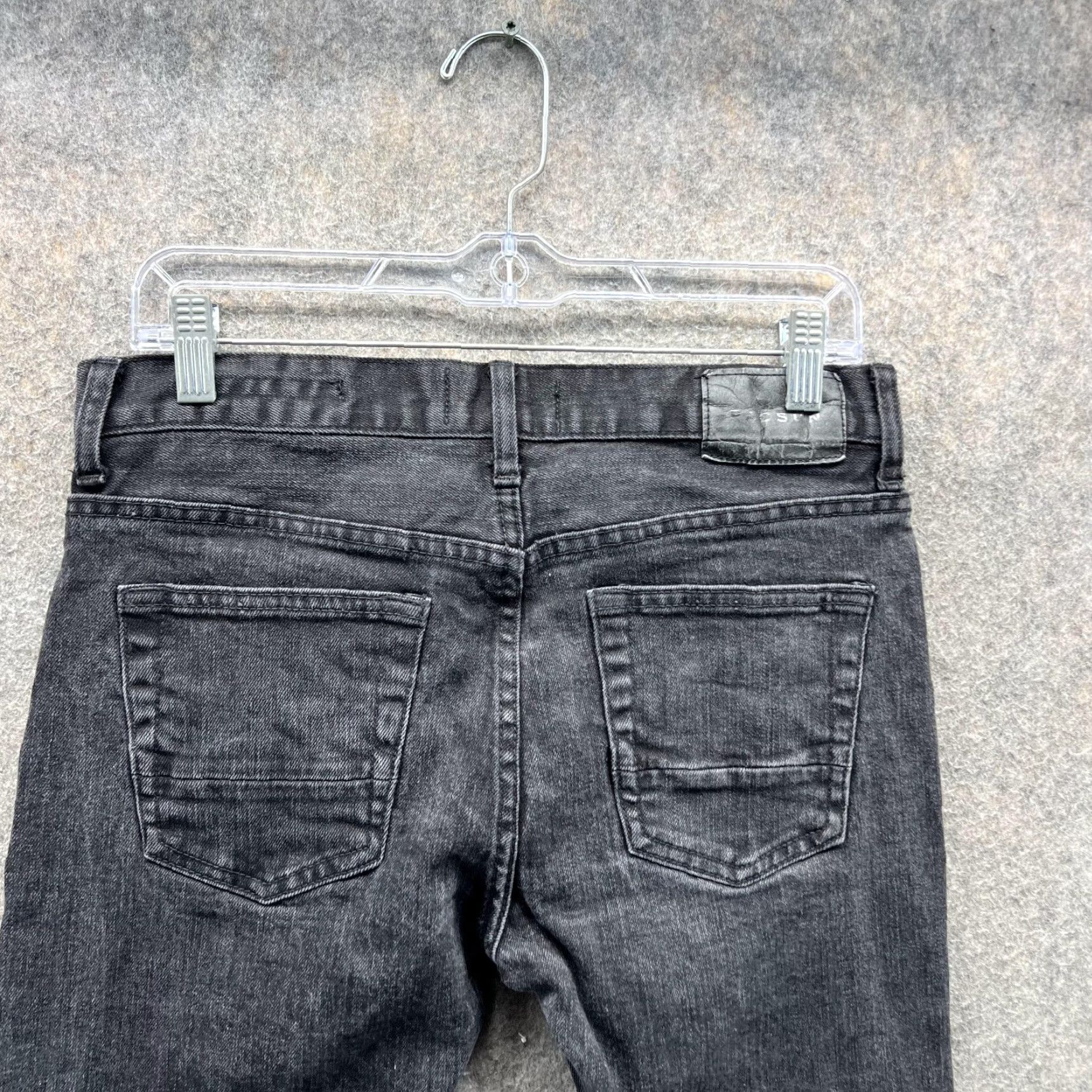 Pacsun Pacsun Jeans Men 30x30 Black Denim Skinny Fit Regular Rise Mid 30 Inseam Cotton Denim Button Pockets Brand PacSun Size US 30 / EU 46 - 2 Thumbnail