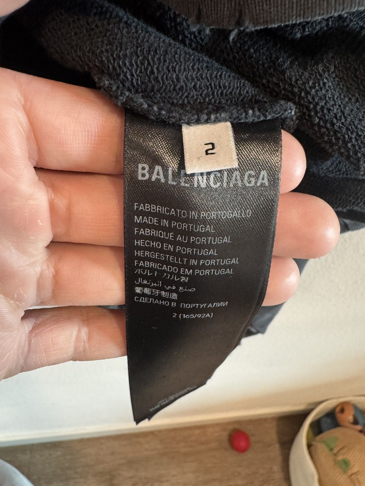 Balenciaga Pierced Neck Sweatshirt Size US L / EU 52-54 / 3 - 6 Thumbnail