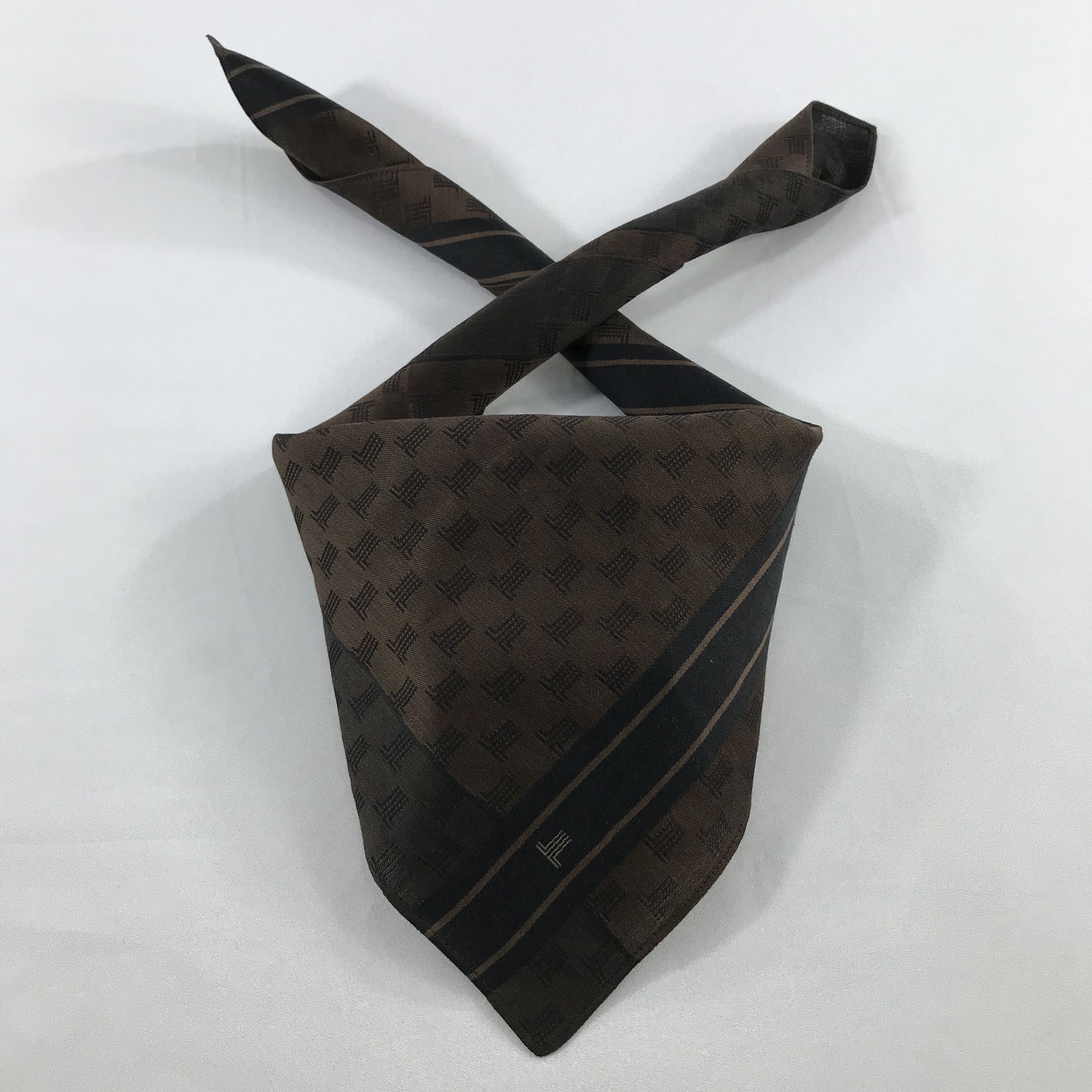 Lanvin × Vintage Lanvin Bandana / Handkerchief / Neckerchief - S2475 Size ONE SIZE - 3 Thumbnail