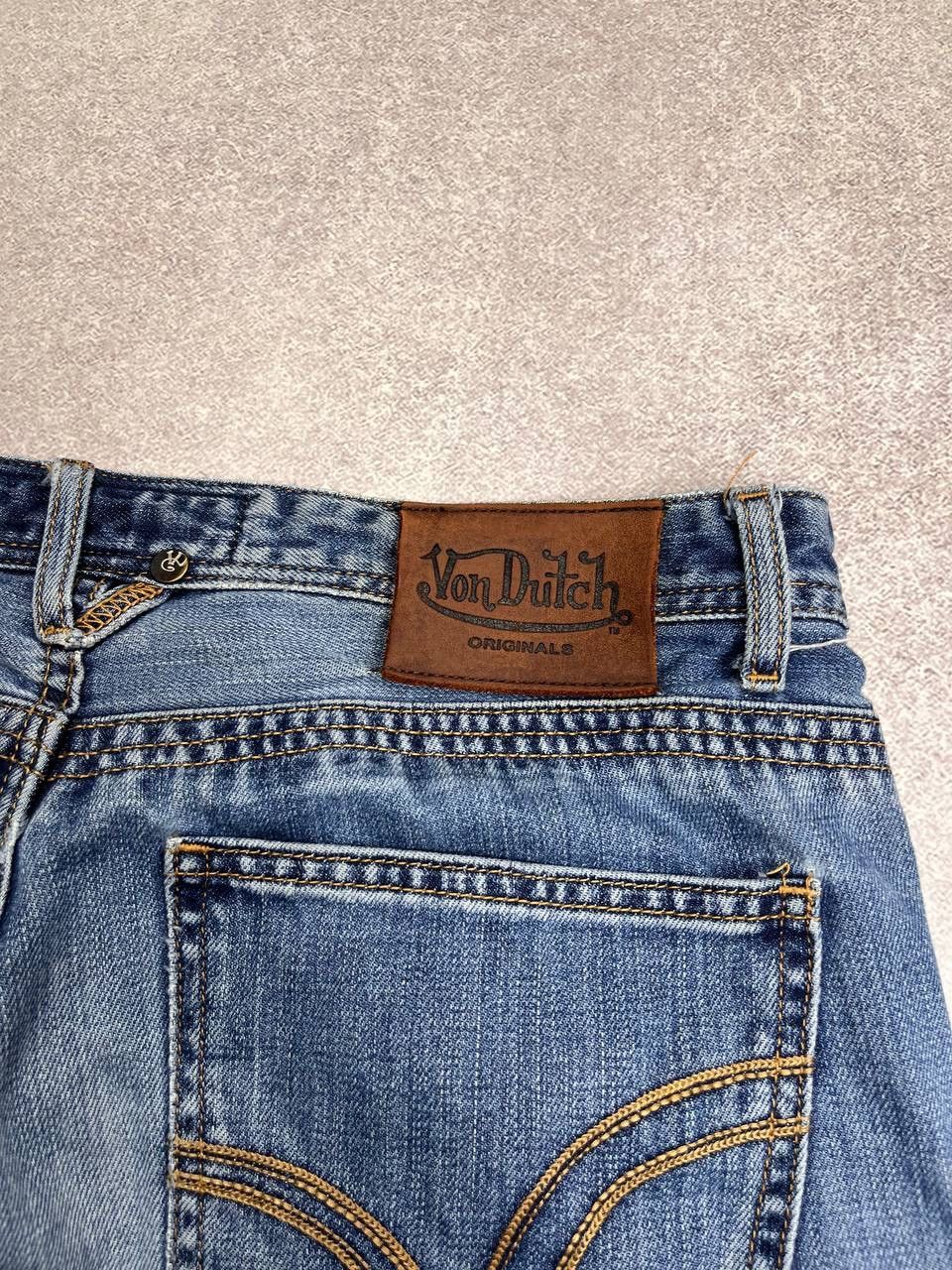 Other ⚡️QUICK SALE⚡️VON DUTCH BAGGY DENIM JEANS Y2K 34 Size US 34 / EU 50 - 6 Thumbnail