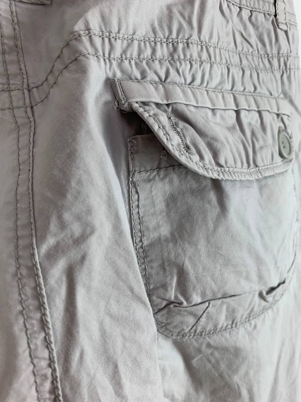 DKNY DKNY jeans breeches Grey cotton 12 Size 34" / US 12 / IT 48 - 7 Thumbnail